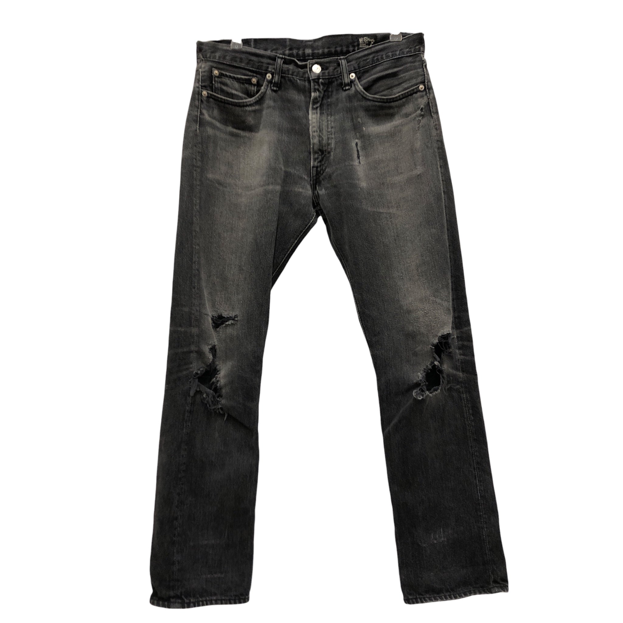orslow/Pants/M/Cotton/BLK/DISTRESSED BLACK WASH 107W view 1