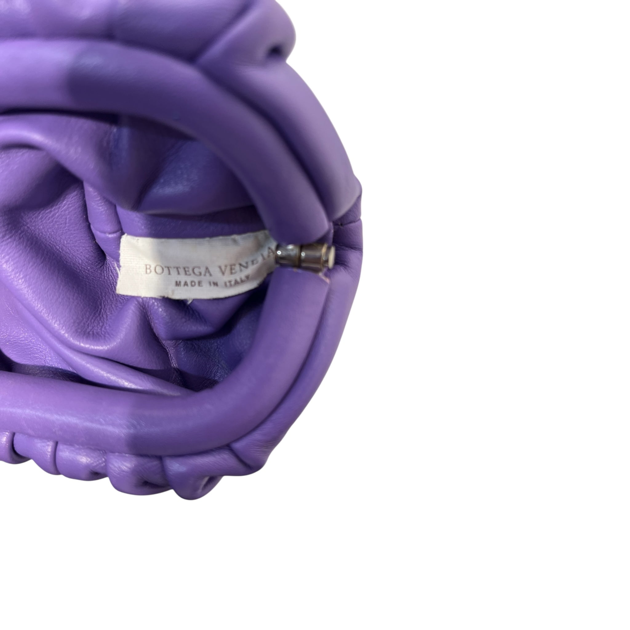 BOTTEGA VENETA/Clutch Bag/Leather/PPL/small clam shell view 6