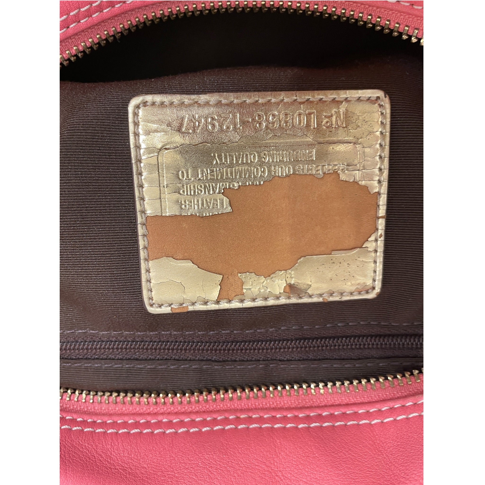 COACH/Hand Bag/Graphic/Acrylic/PNK/SABRINA SATCHEL view 6