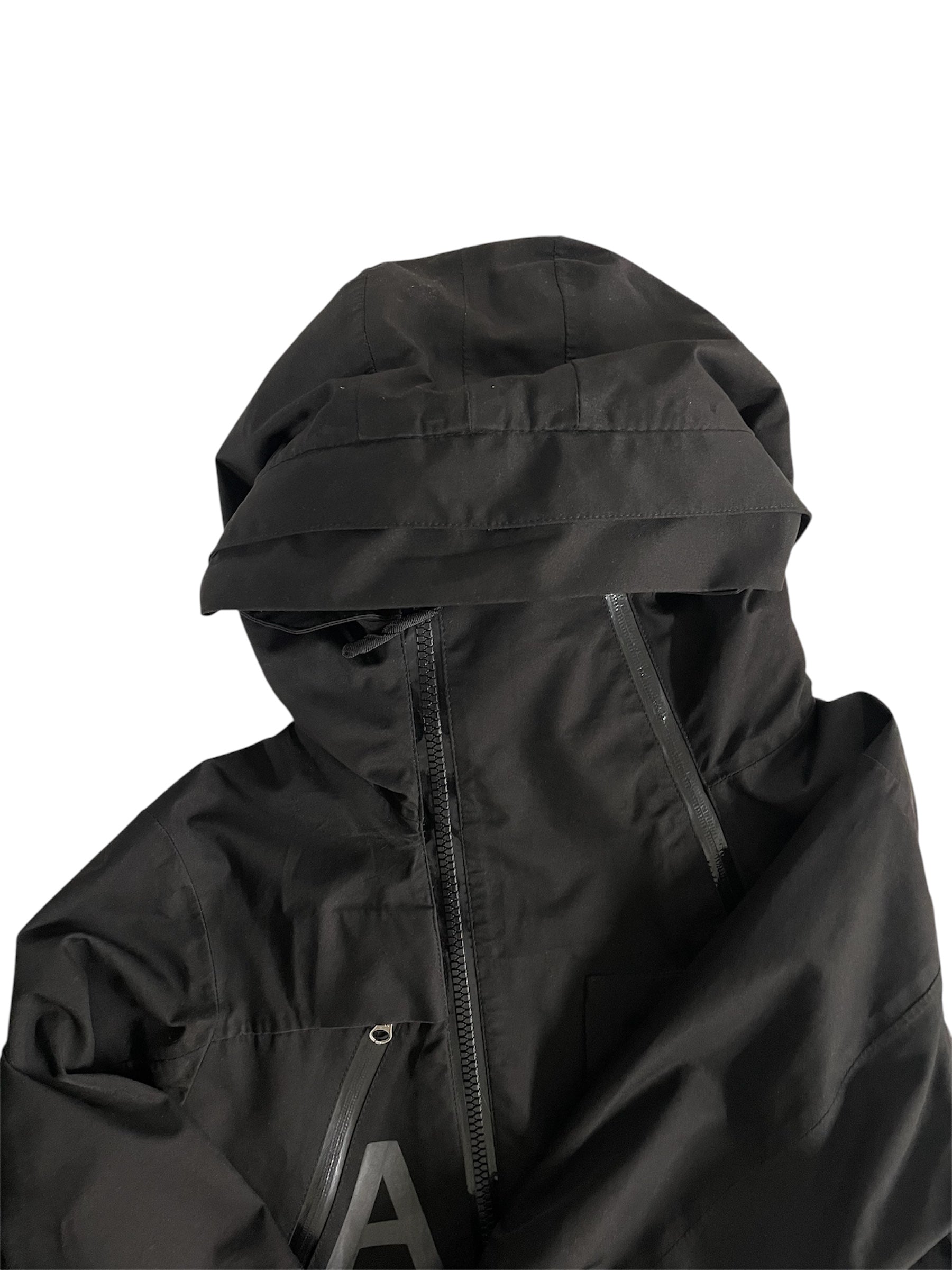 NIKE/Windbreaker/S/Polyester/BLK/Double Breasted/ALPINE JKT view 3