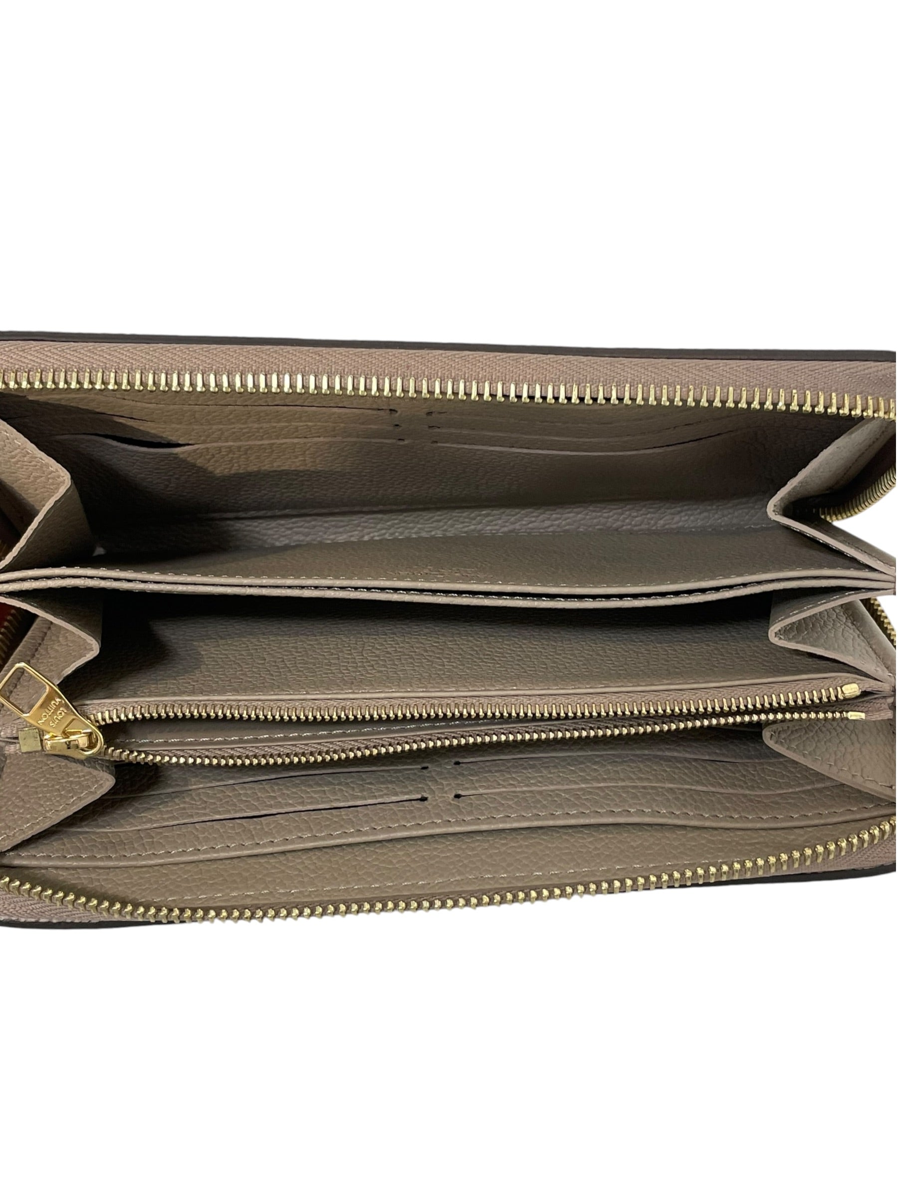LOUIS VUITTON/Long Wallet/Monogram/Leather/BEG/L's/Empreinte Bicolor Tourterelle view 4