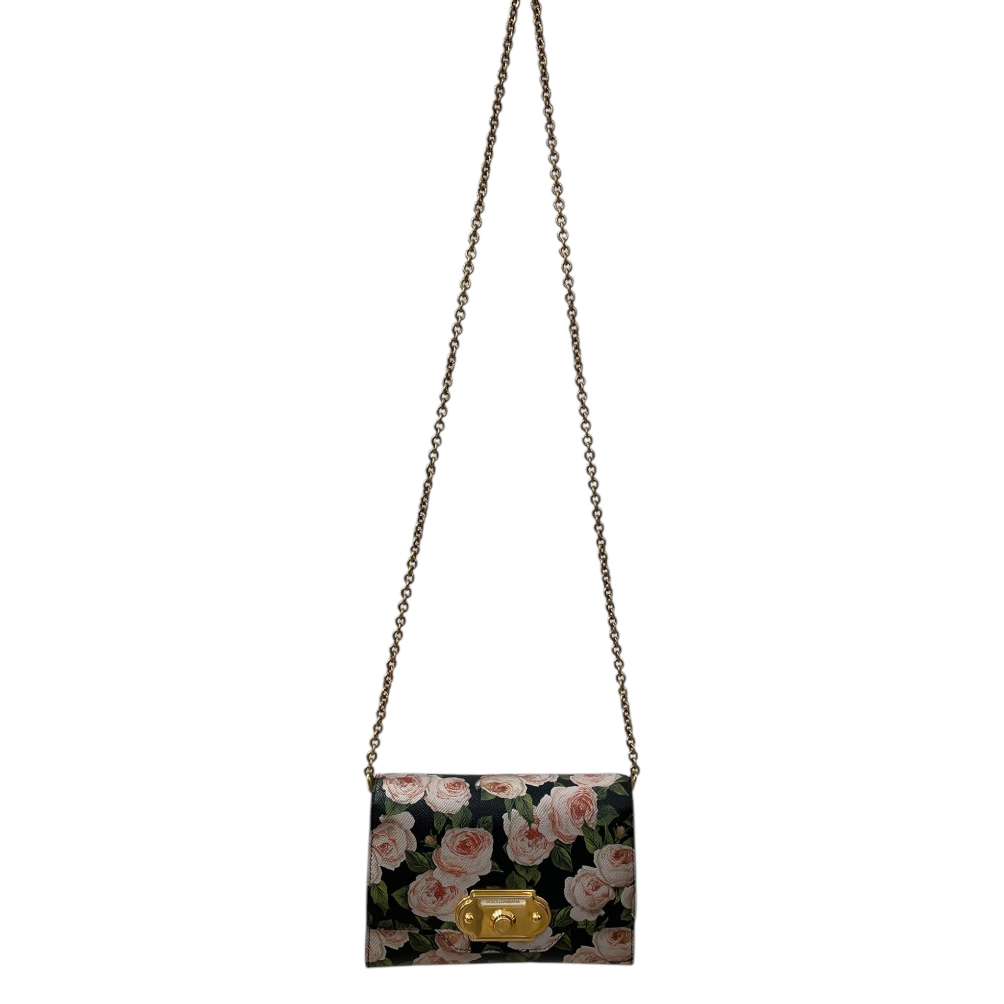 DOLCE&GABBANA/Cross Body Bag/OS/Floral Pattern/Leather/MLT/ view 1