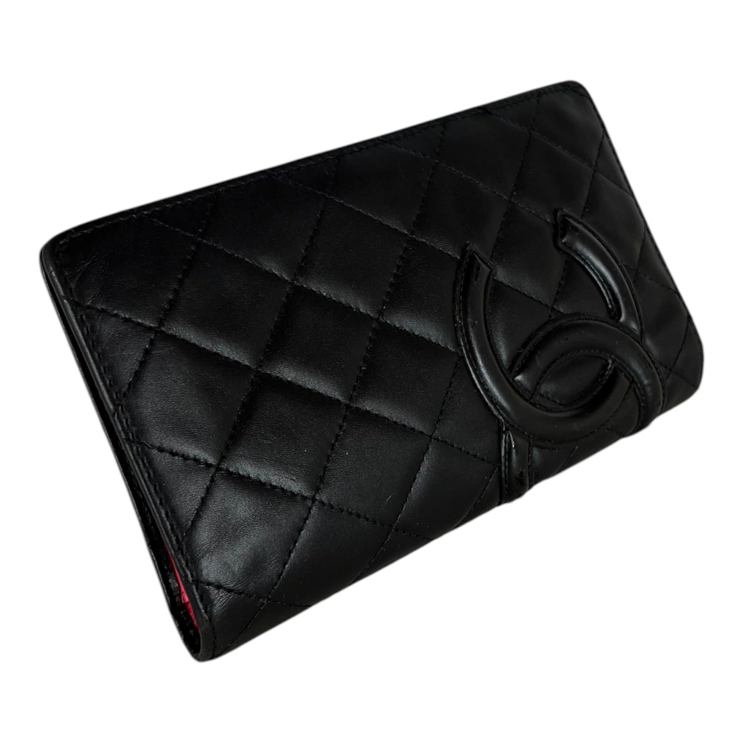 CHANEL/Long Wallet/Lambskin/BLK/L's/Ligne Cambon Wallet view 2