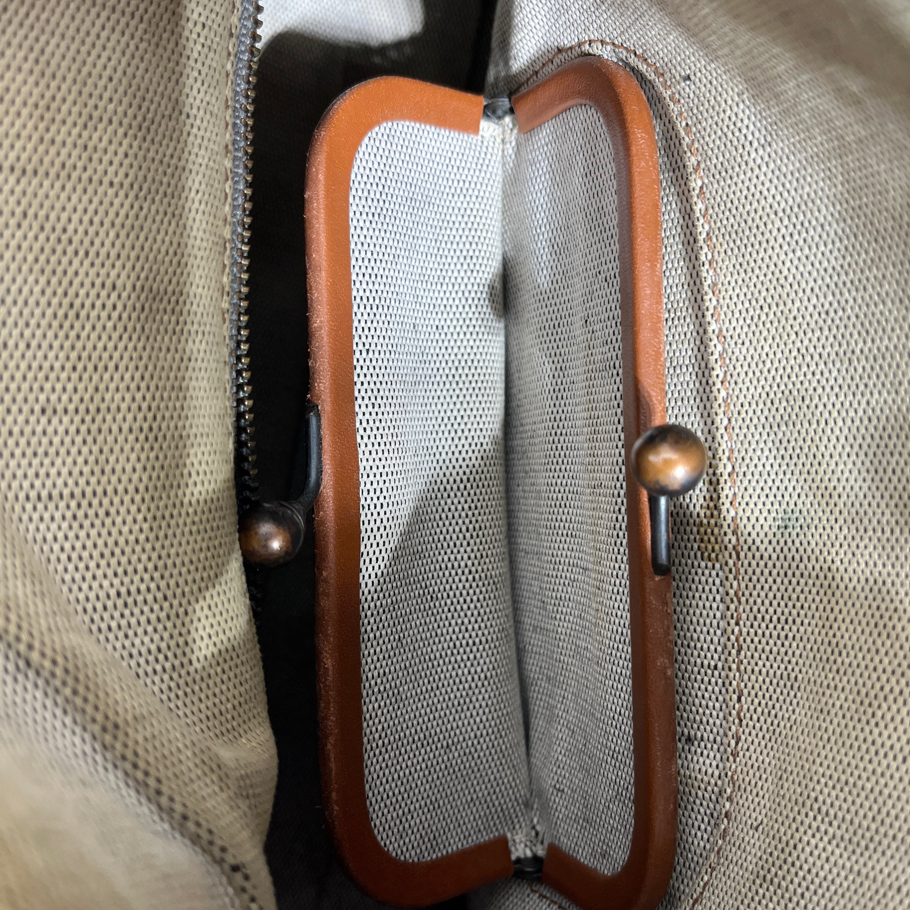COACH/Hand Bag/Suede/GRY/ROUGE BAG LARGE view 6