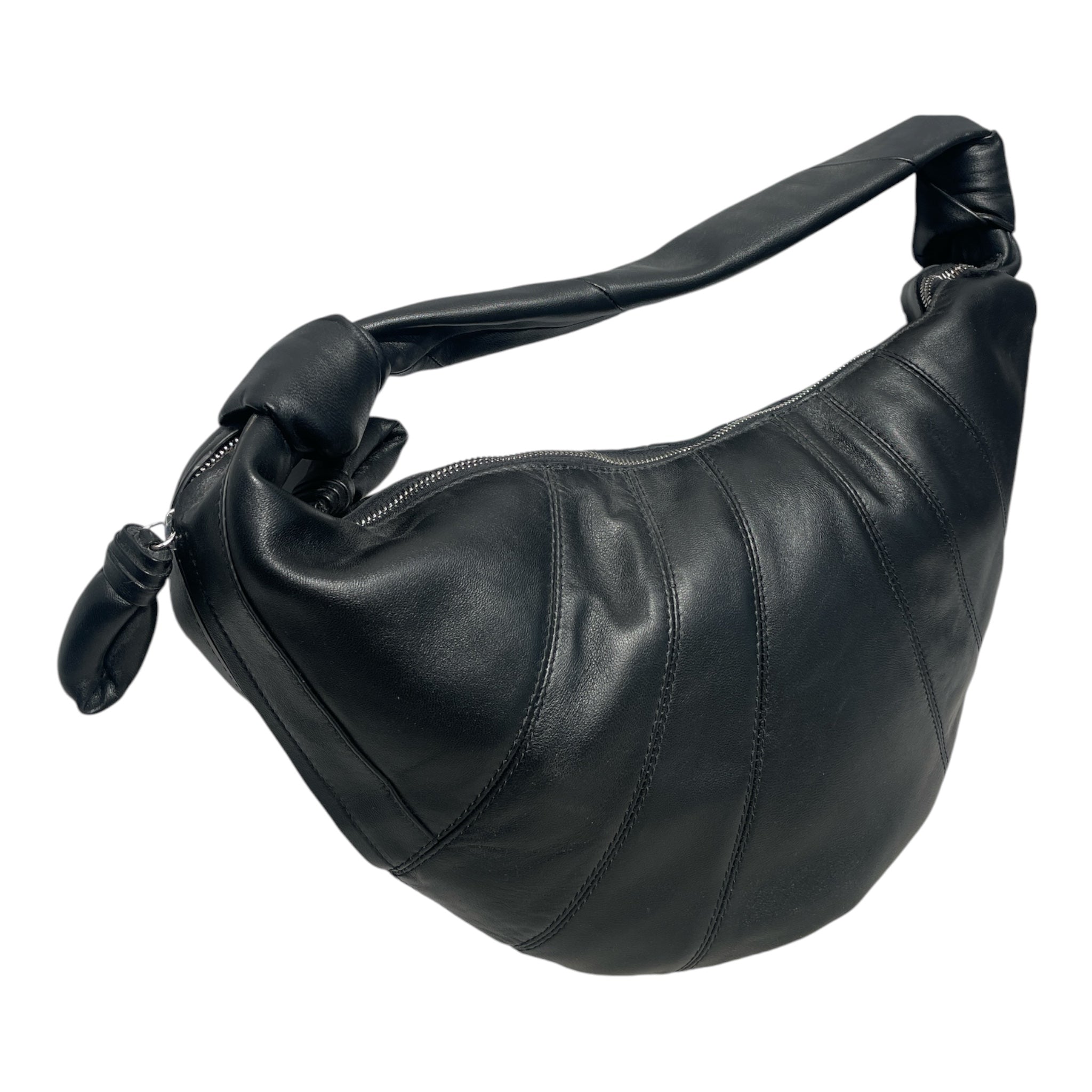 LEMAIRE/Bag/BLK/medium croissant bag view 4