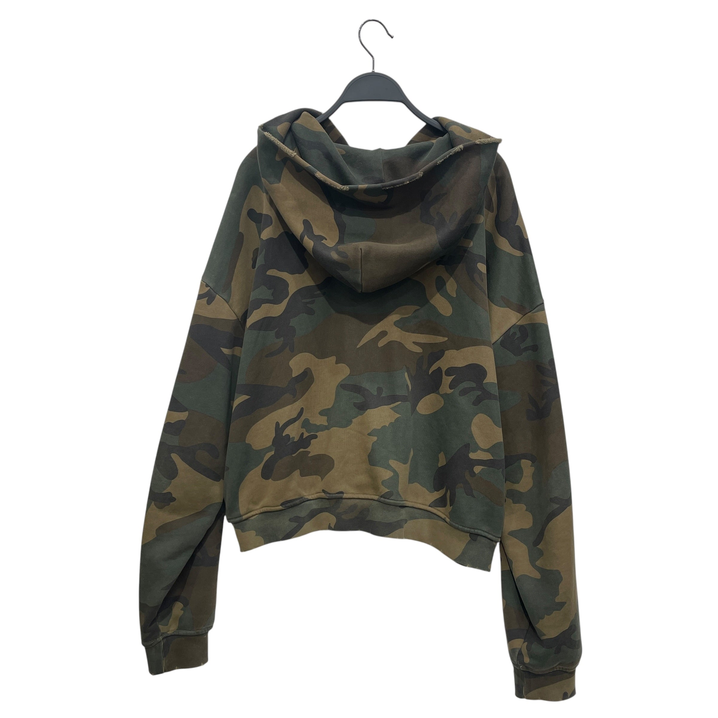 Raspberry Hills/Zip Up Hoodie/S/Camouflage/Cotton/GRN/RSP LEFT BREAST view 2