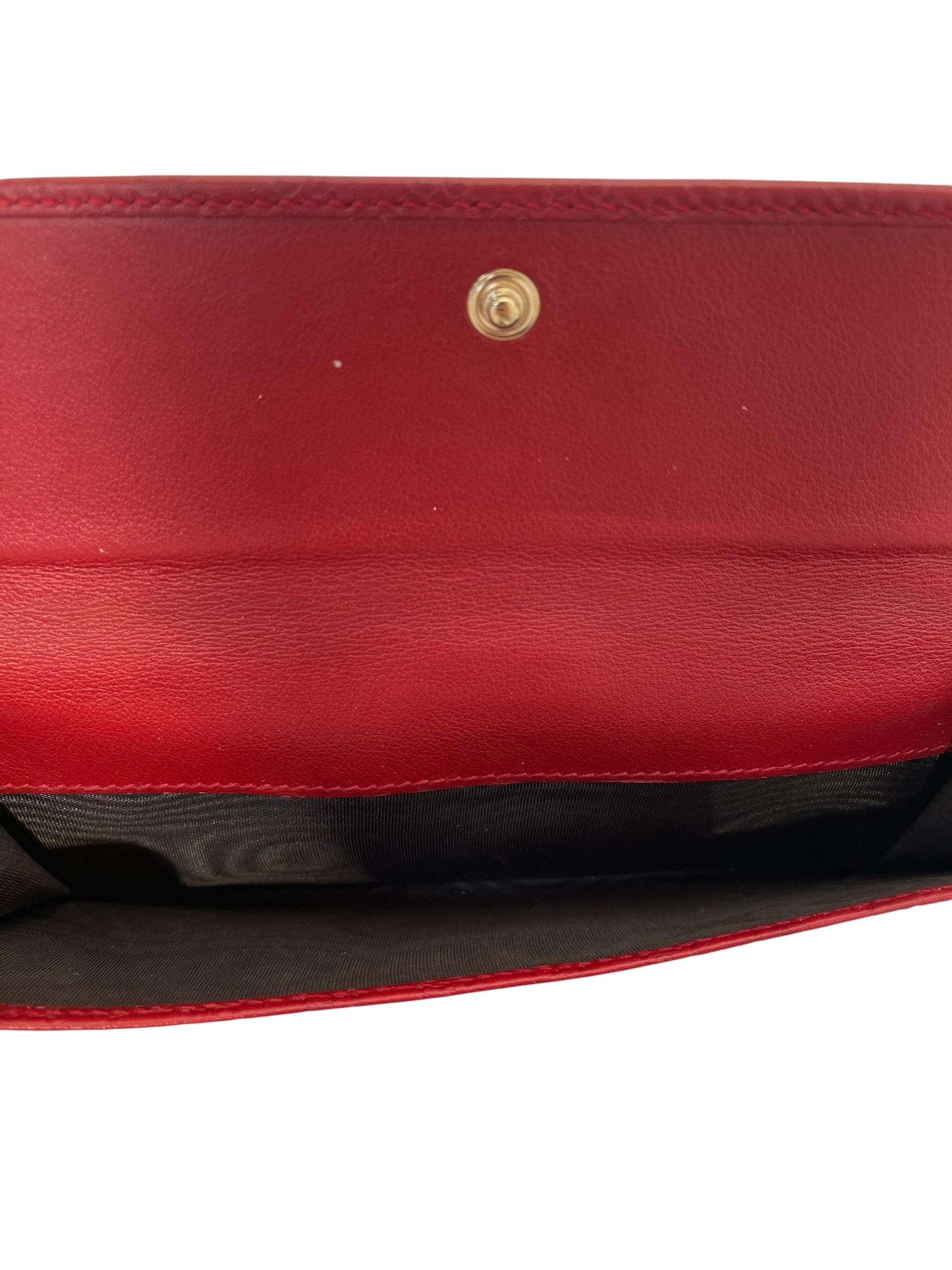 GUCCI/Wallet/All Over Print/Leather/RED/L's/Microguccissima view 4
