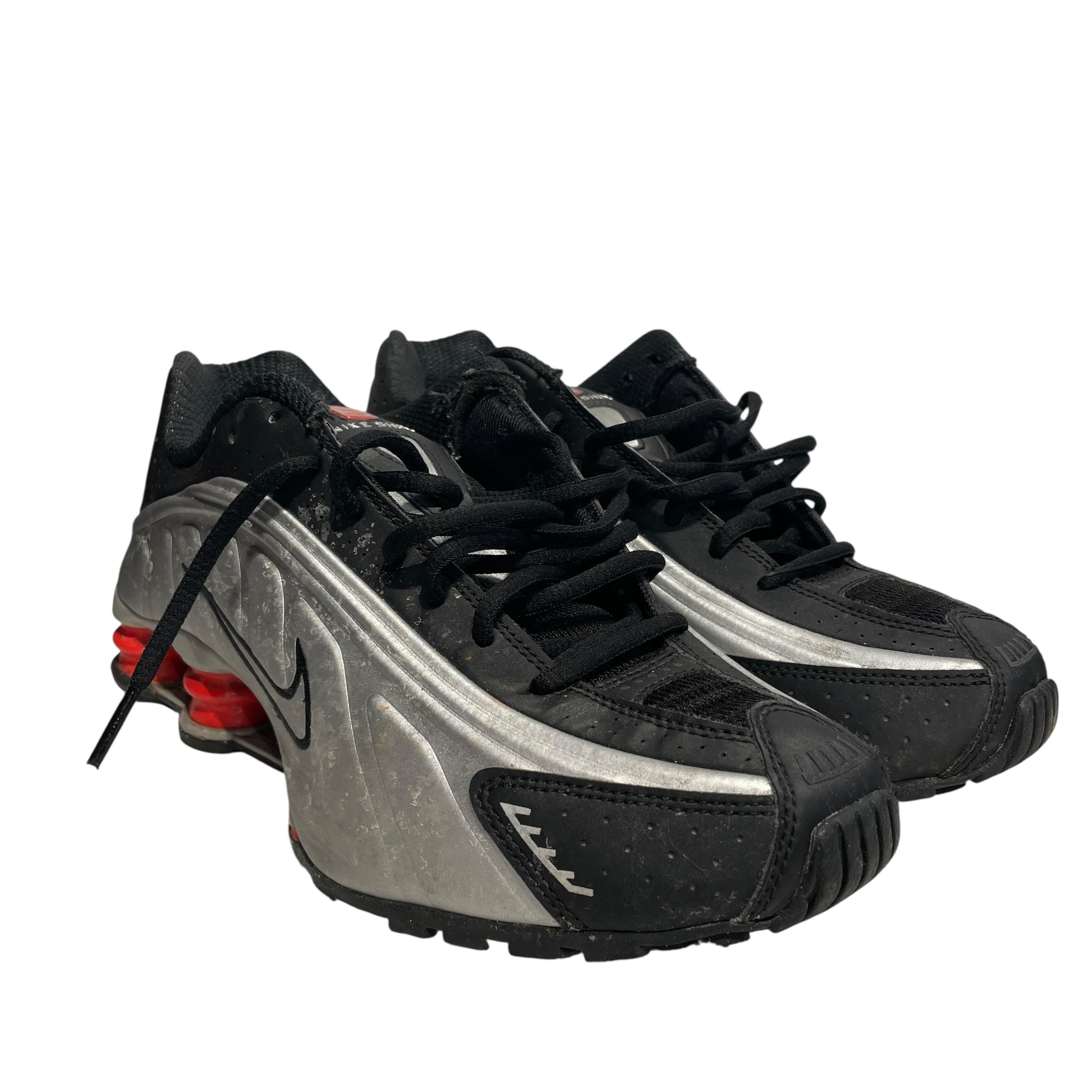 NIKE/Low-Sneakers/US 8.5/GRY/shox r4 view 1