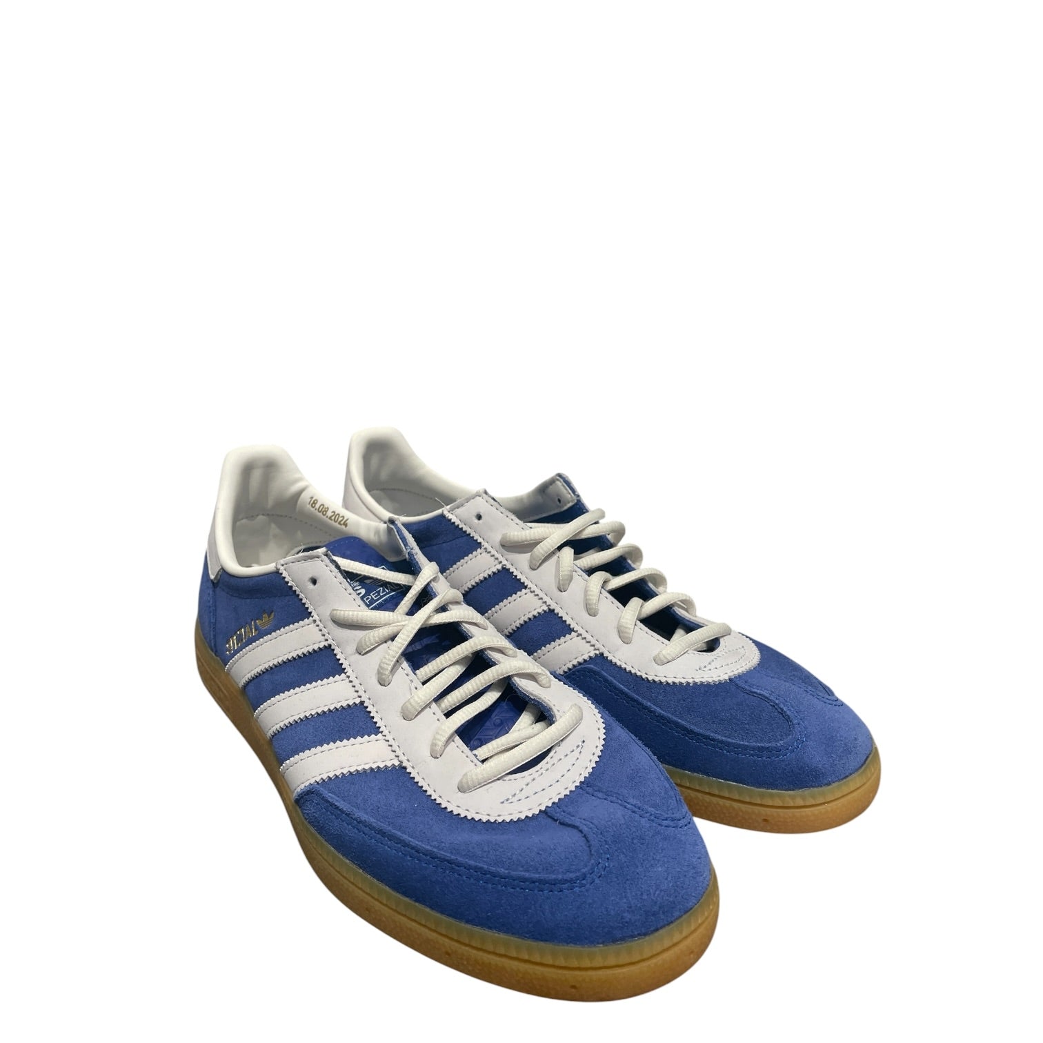 adidas/Low-Sneakers/US 10/Suede/BLU/Handball view 1