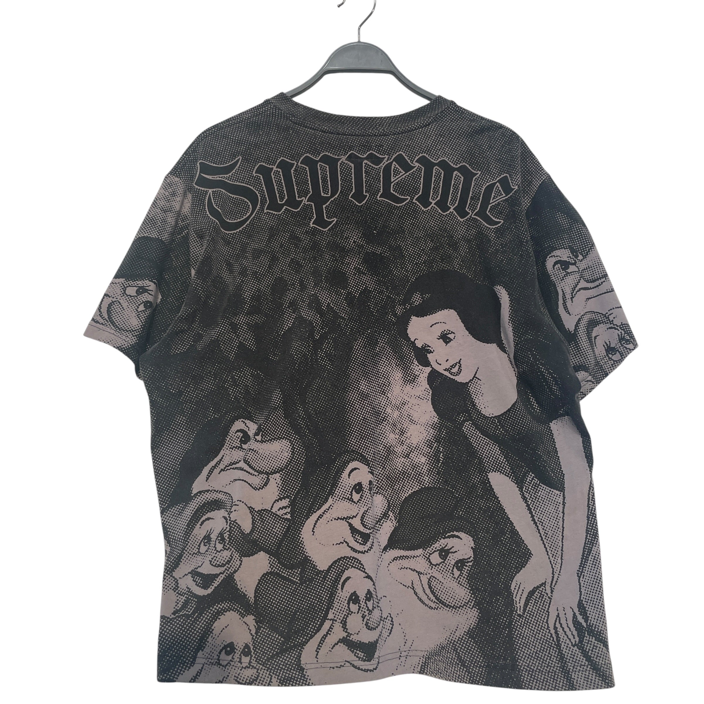Supreme/T-Shirt/L/Cotton/BLK/All Over Print/Seven Dwarfs view 2