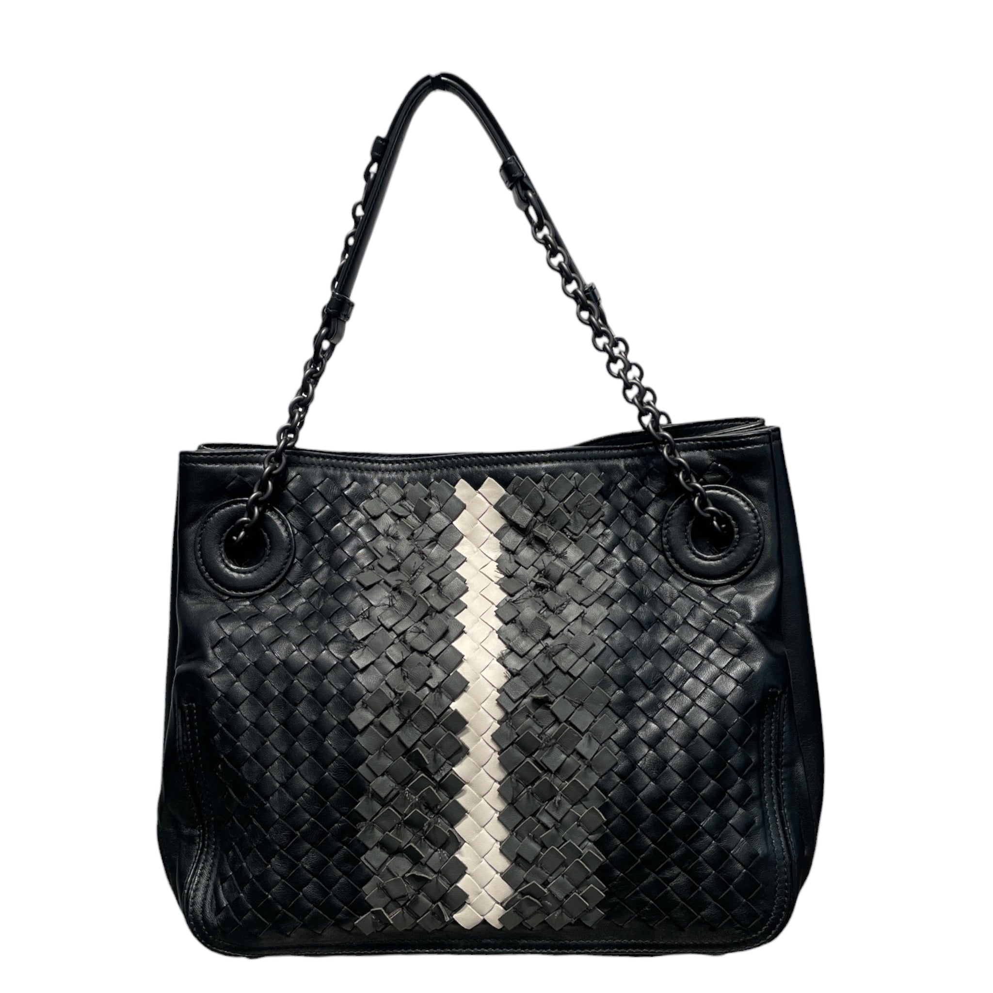 BOTTEGA VENETA/Bag/Leather/BLK/INTECCIATO view 2
