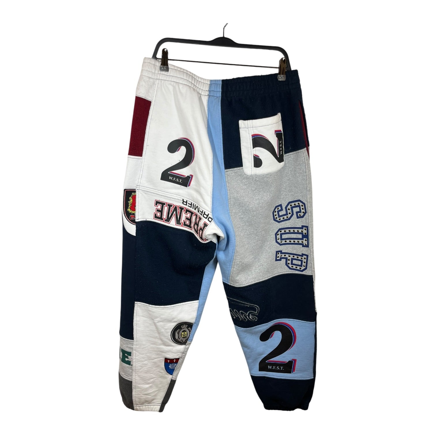 Supreme/Pants/L/Cotton/GRY/All Over Print/SS25 patchwork sweats view 2