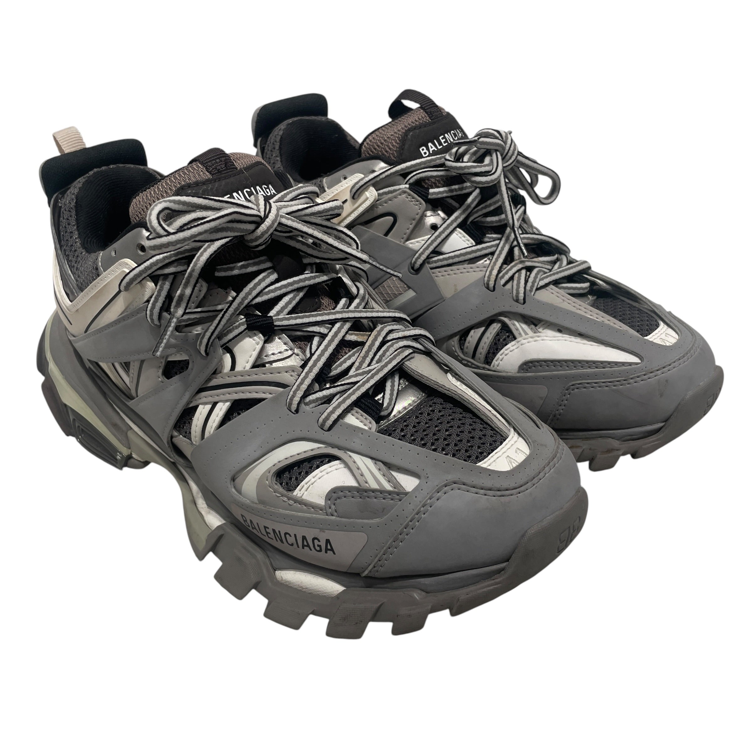 BALENCIAGA/Low-Sneakers/EU 41/Acrylic/GRY/