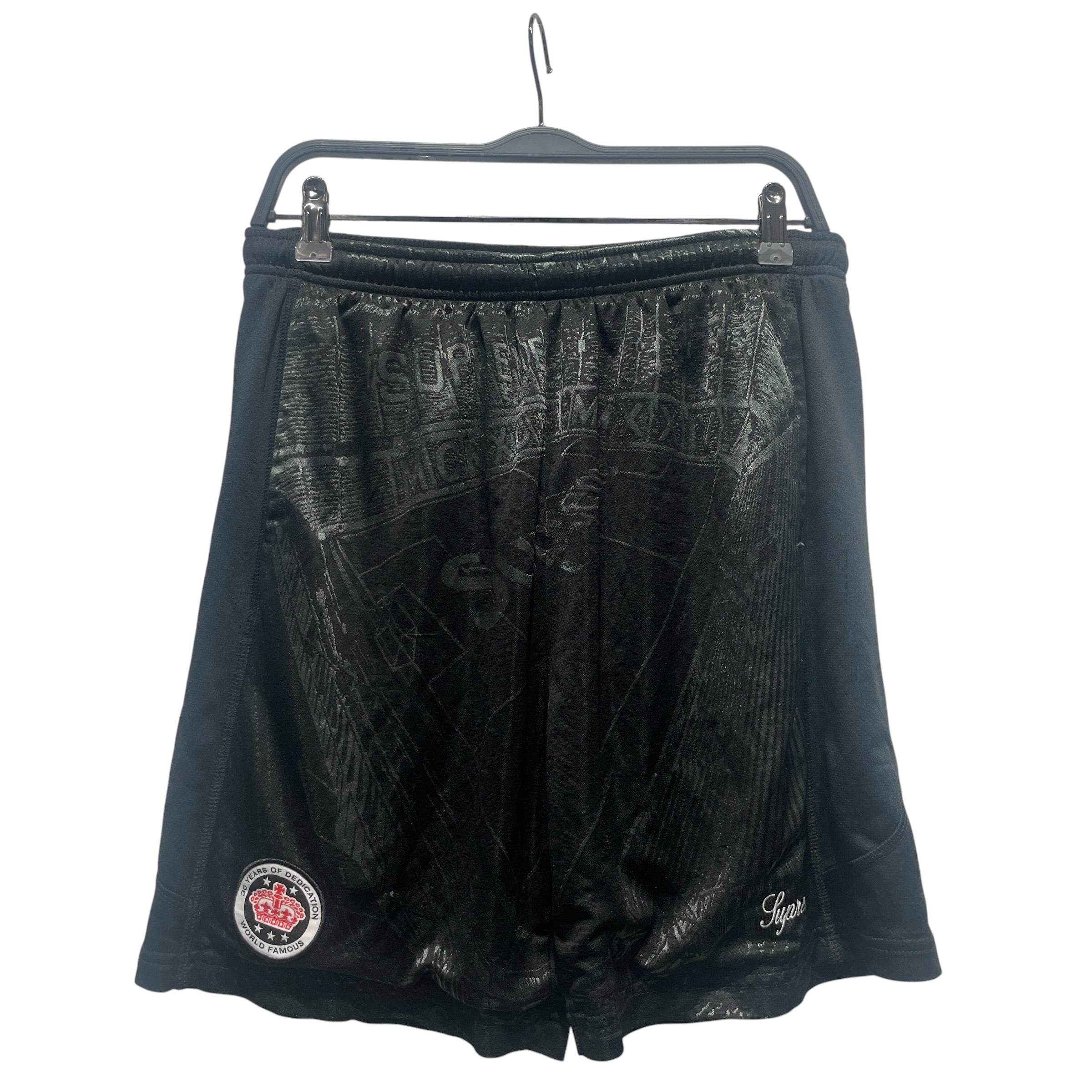 Supreme/Shorts/M/Cotton/BLK/JACQUARD SOCCER view 1