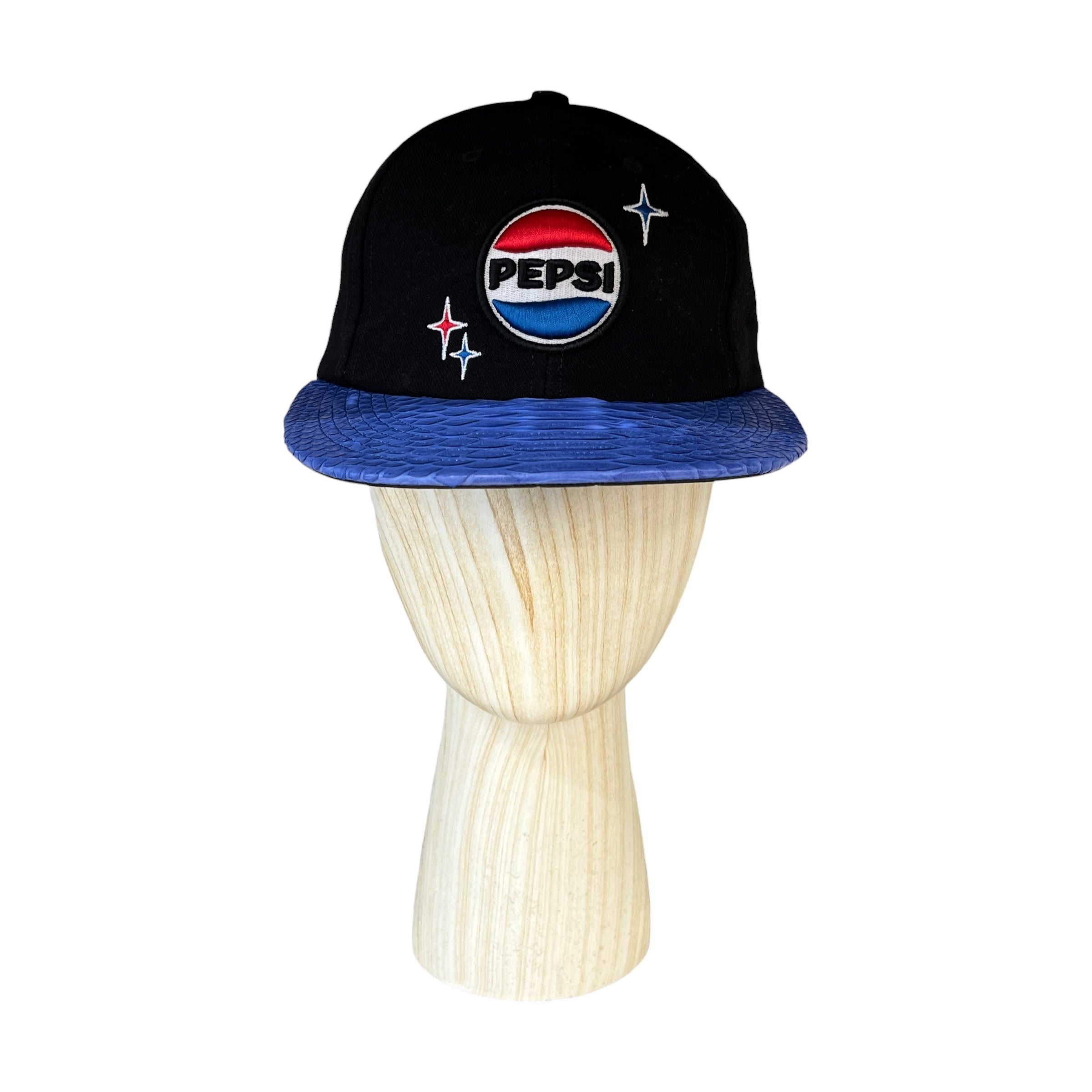 JUST DON/Flat Cap/OS/Leather/BLU/PEPSI COLLAB view 1