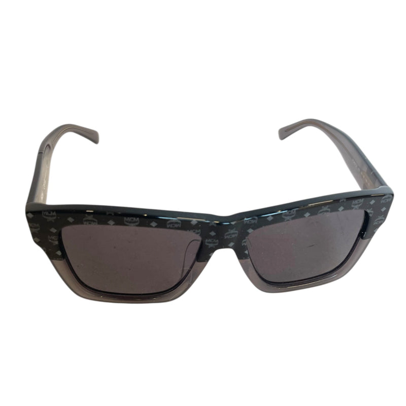 MCM/Sunglasses/Monogram/Plastic/BLK/