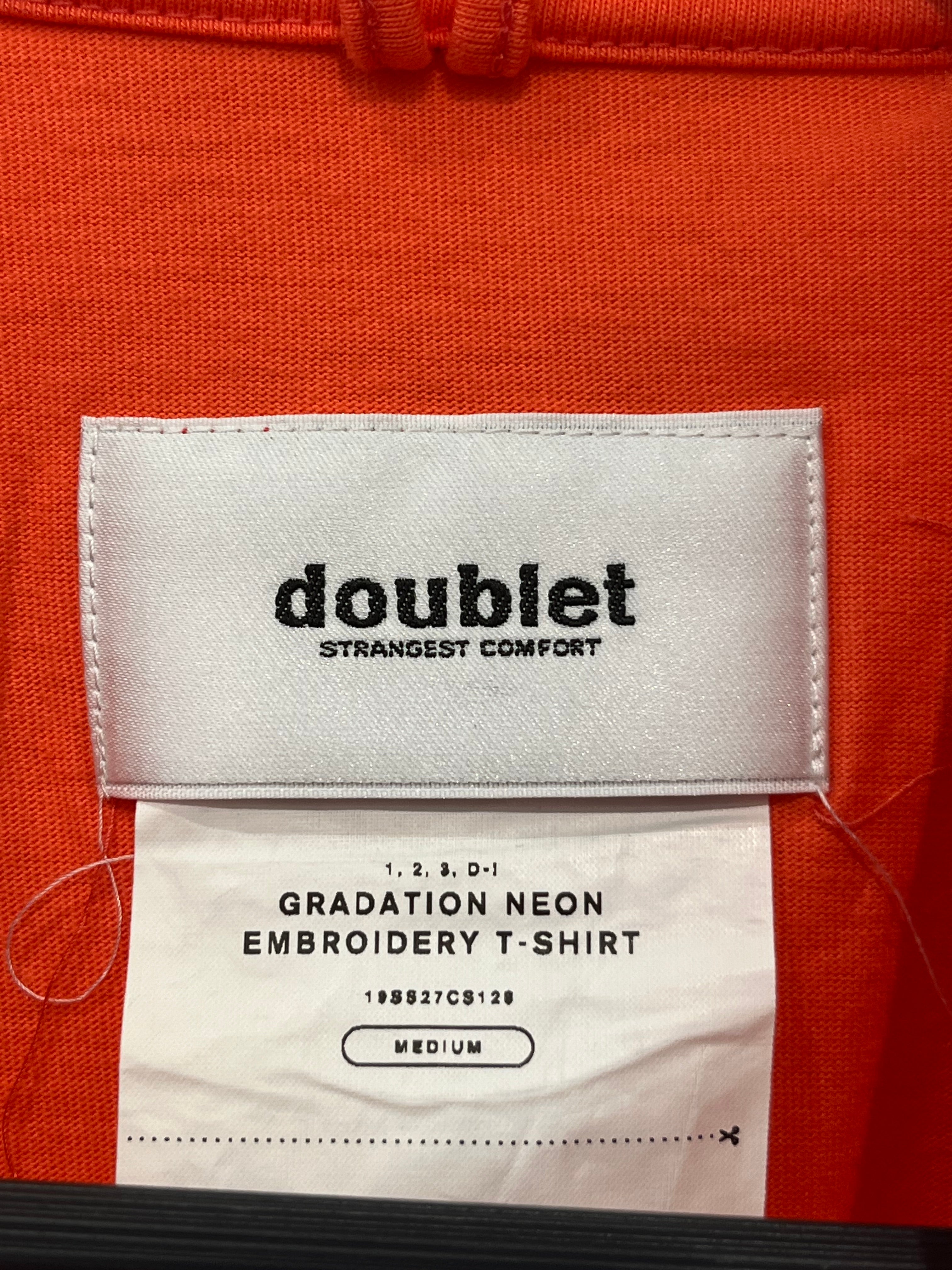 doublet/T-Shirt/M/Cotton/ORN/Graphic/graduation colour view 3