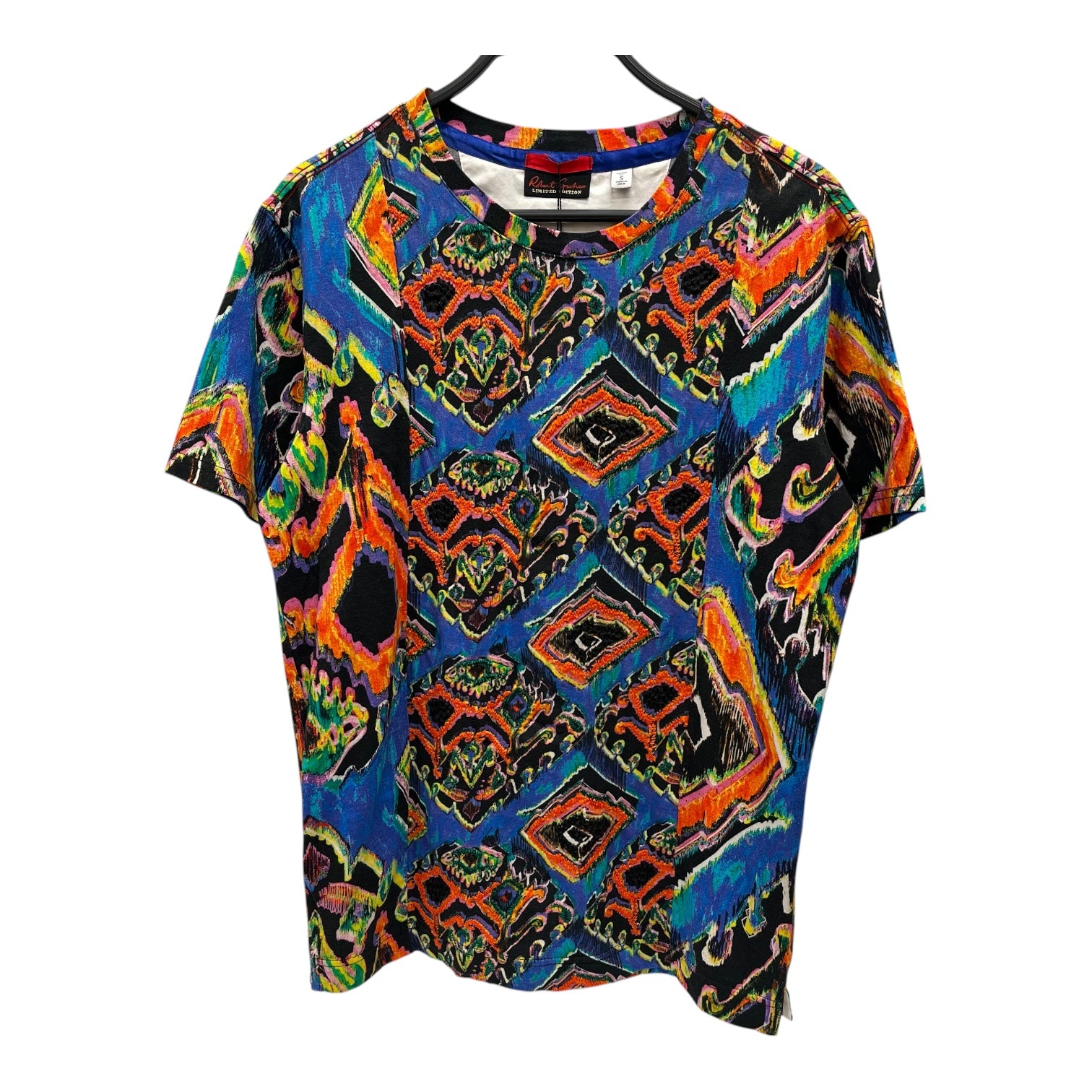 Robert Graham/T-Shirt/S/Cotton/BLU/All Over Print/ view 1