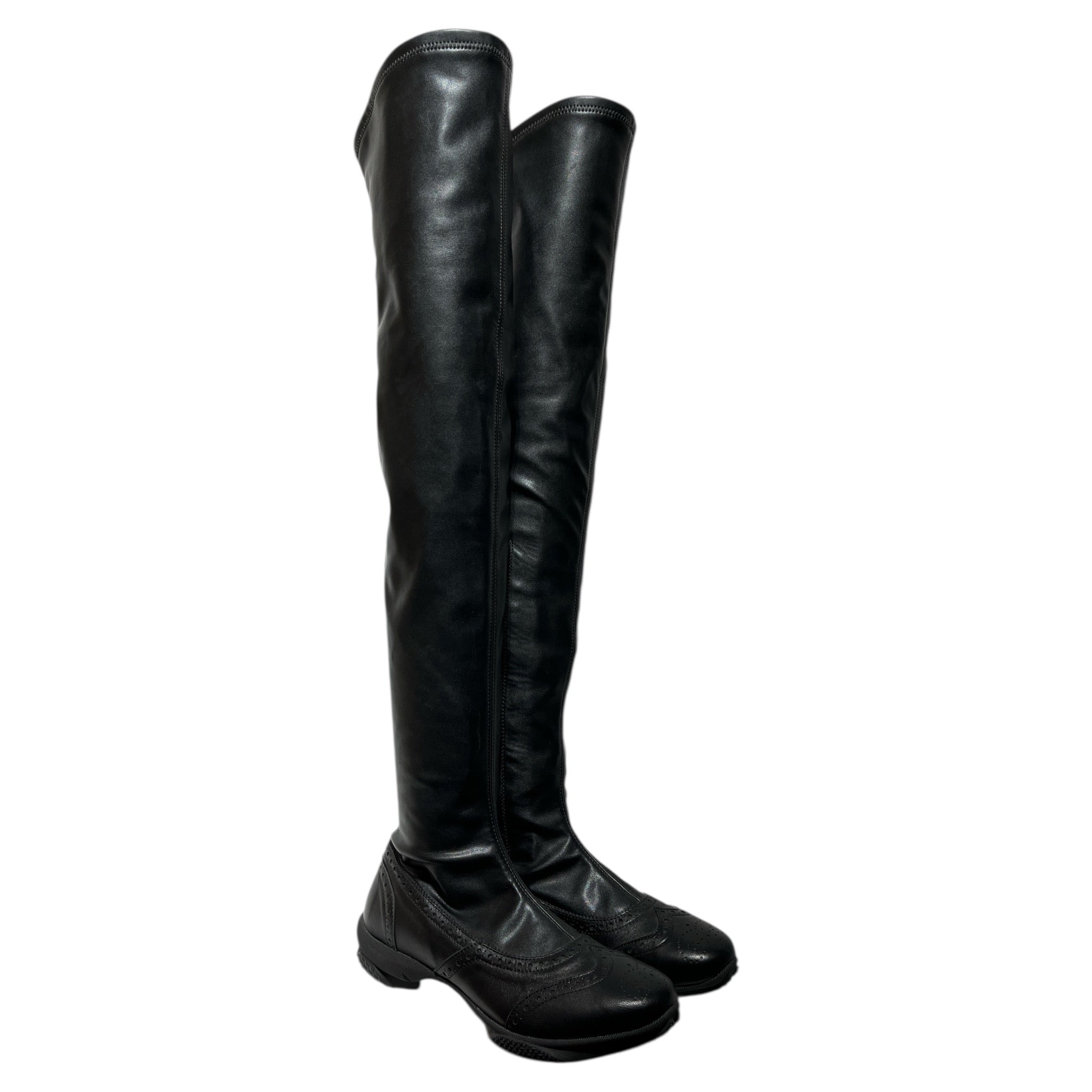 Kiko Kostadinov/Long Boots/US 7/Leather/BLK/Sonia Long Boots view 1