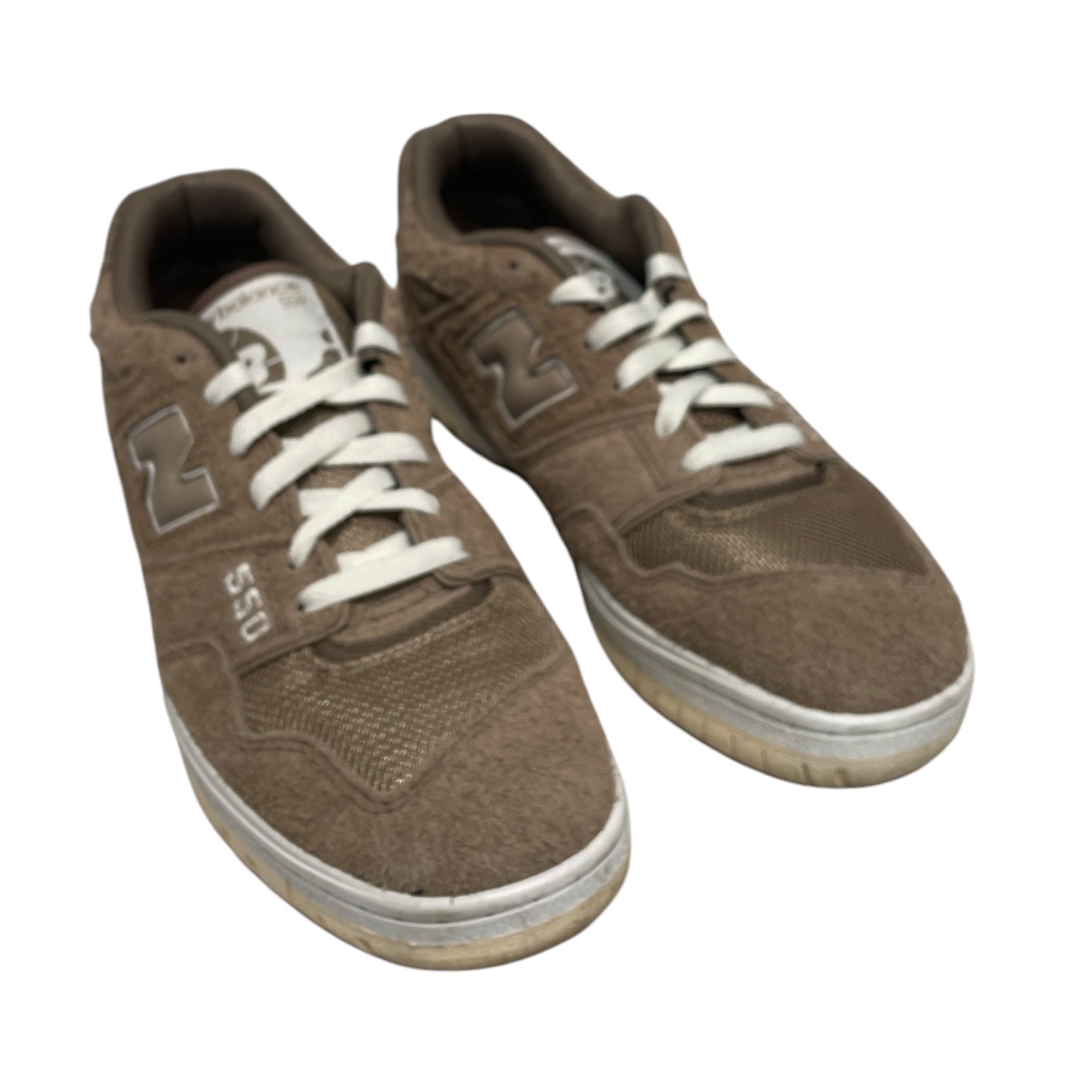 NEW BALANCE/Low-Sneakers/US 10/Suede/CML/550 Suede Mushroom view 1
