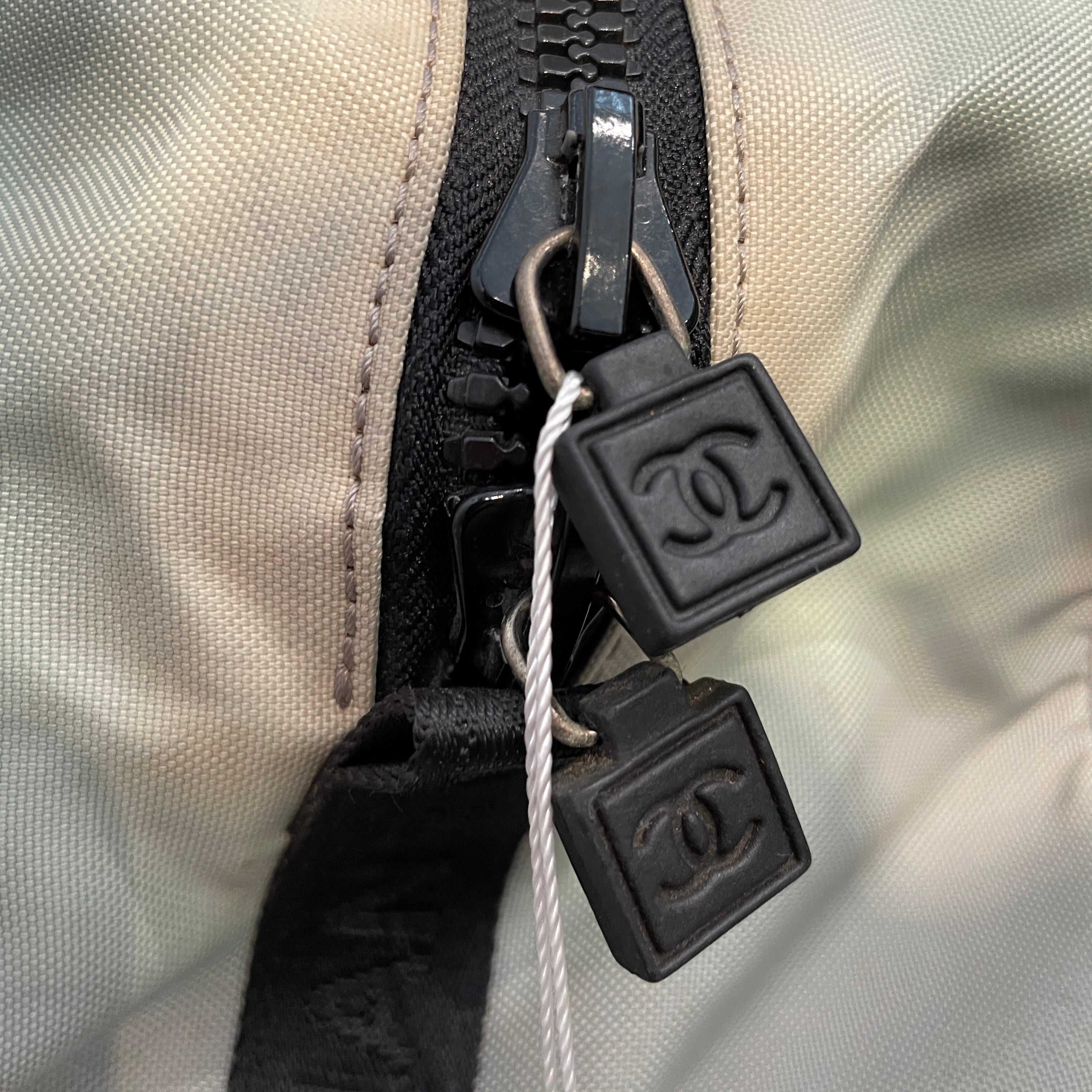 CHANEL/Bag/Nylon/BLK/COCO MARK BOSTON BAG view 6
