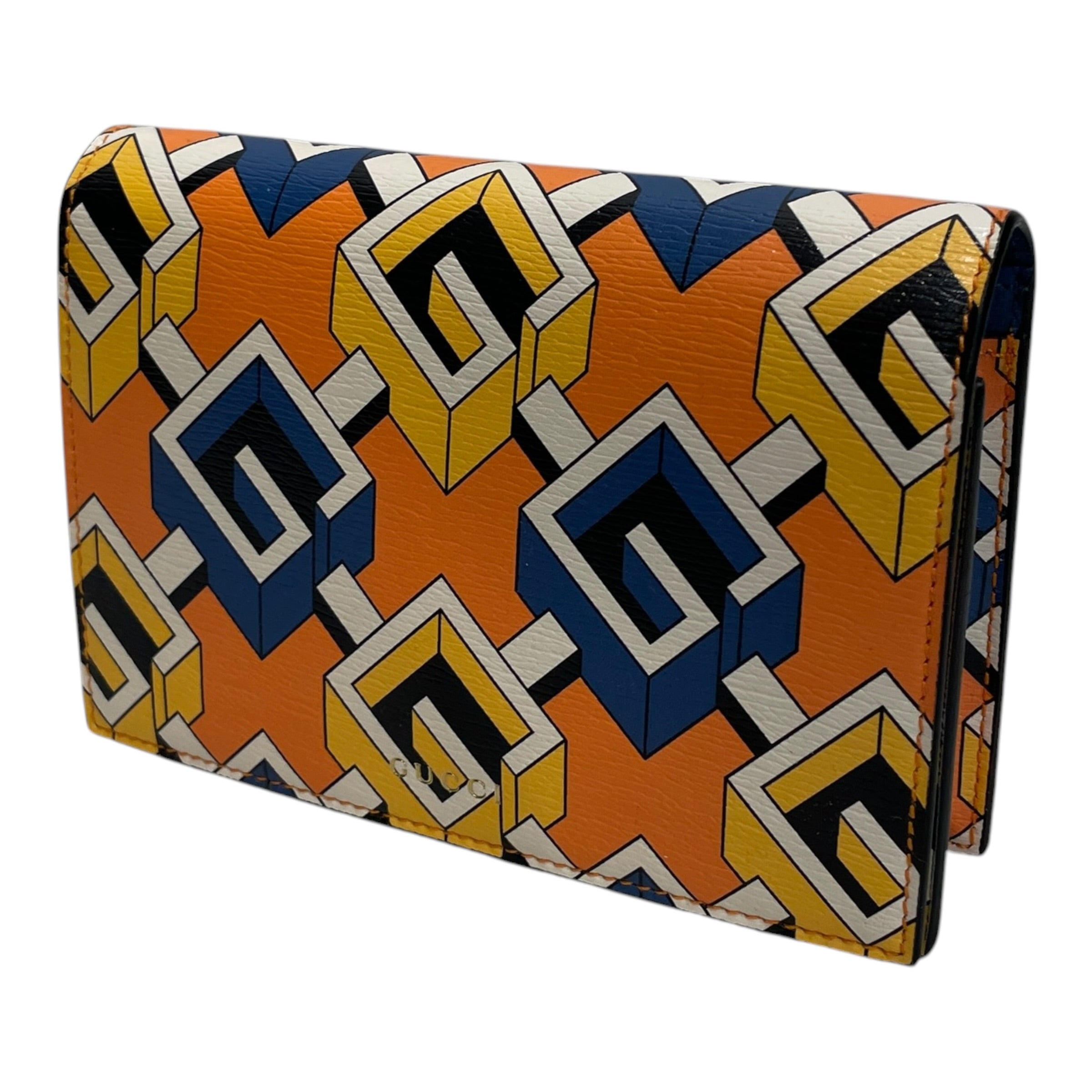 GUCCI/Pouch/All Over Print/ORN/GEOMETRIC G PLAYING CARD CASE view 1