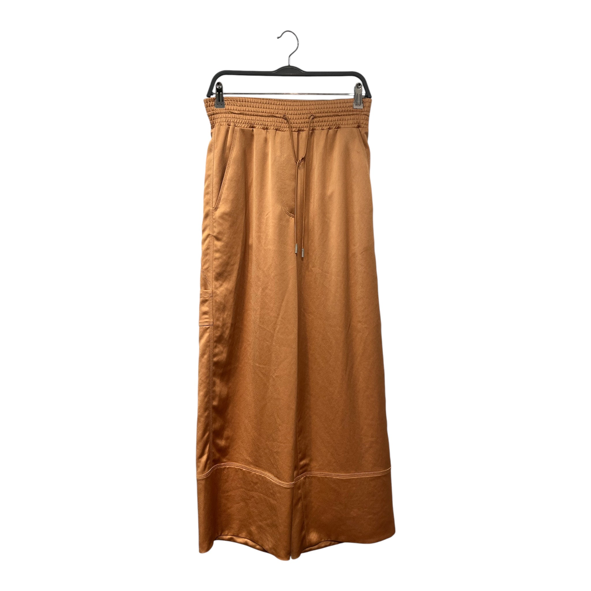 OFF-WHITE/Bottoms/40/Polyester/ORN/WIDE LEGGED PANTS view 2