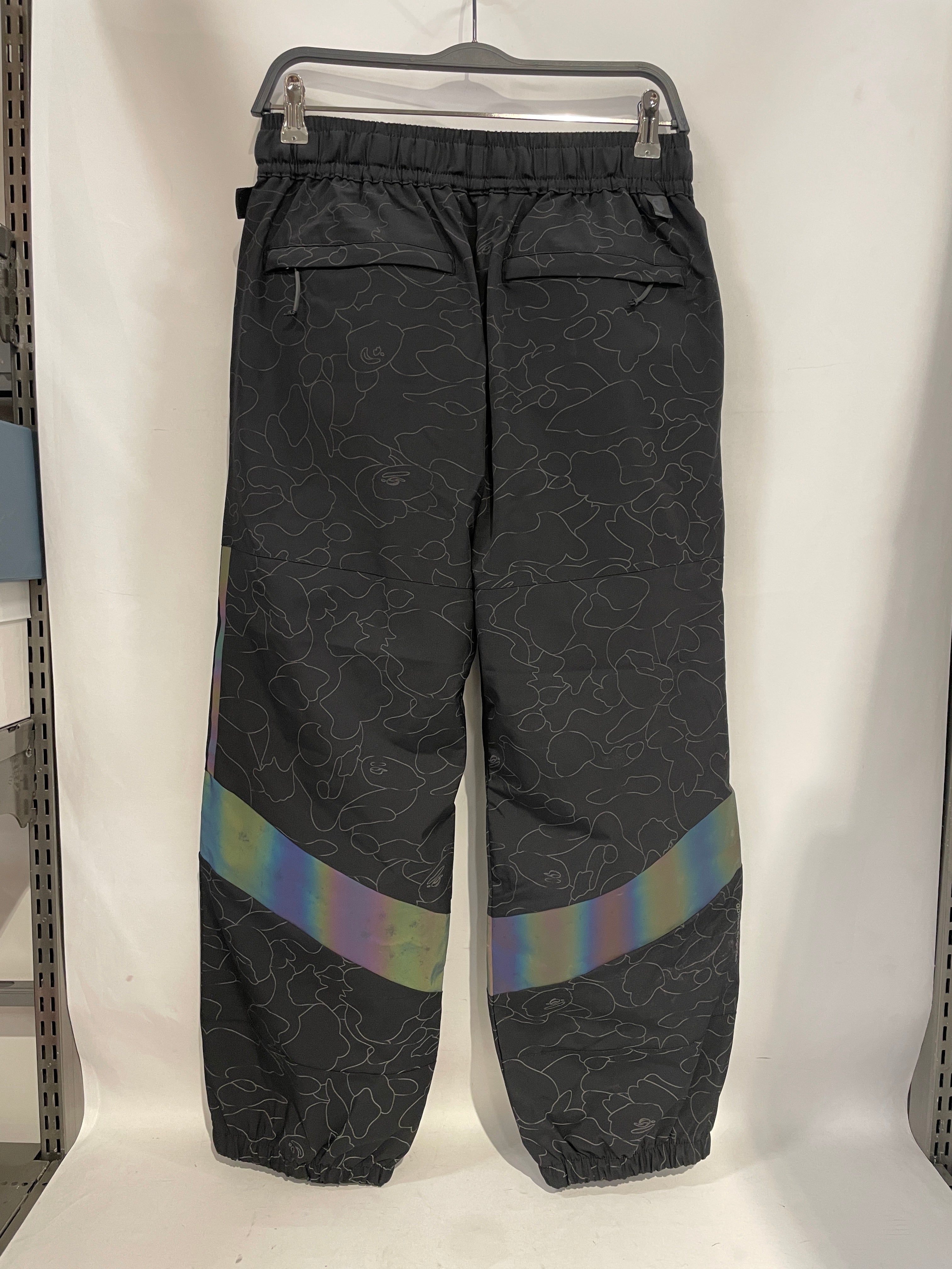A BATHING APE/Pants/M/Polyester/BLK/Camouflage/ view 2