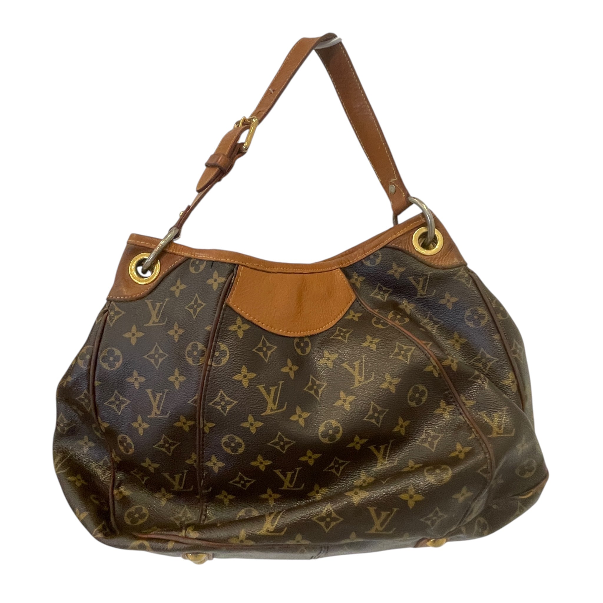 LOUIS VUITTON/Hand Bag/Monogram/Leather/BRW/Galliera Bag view 2