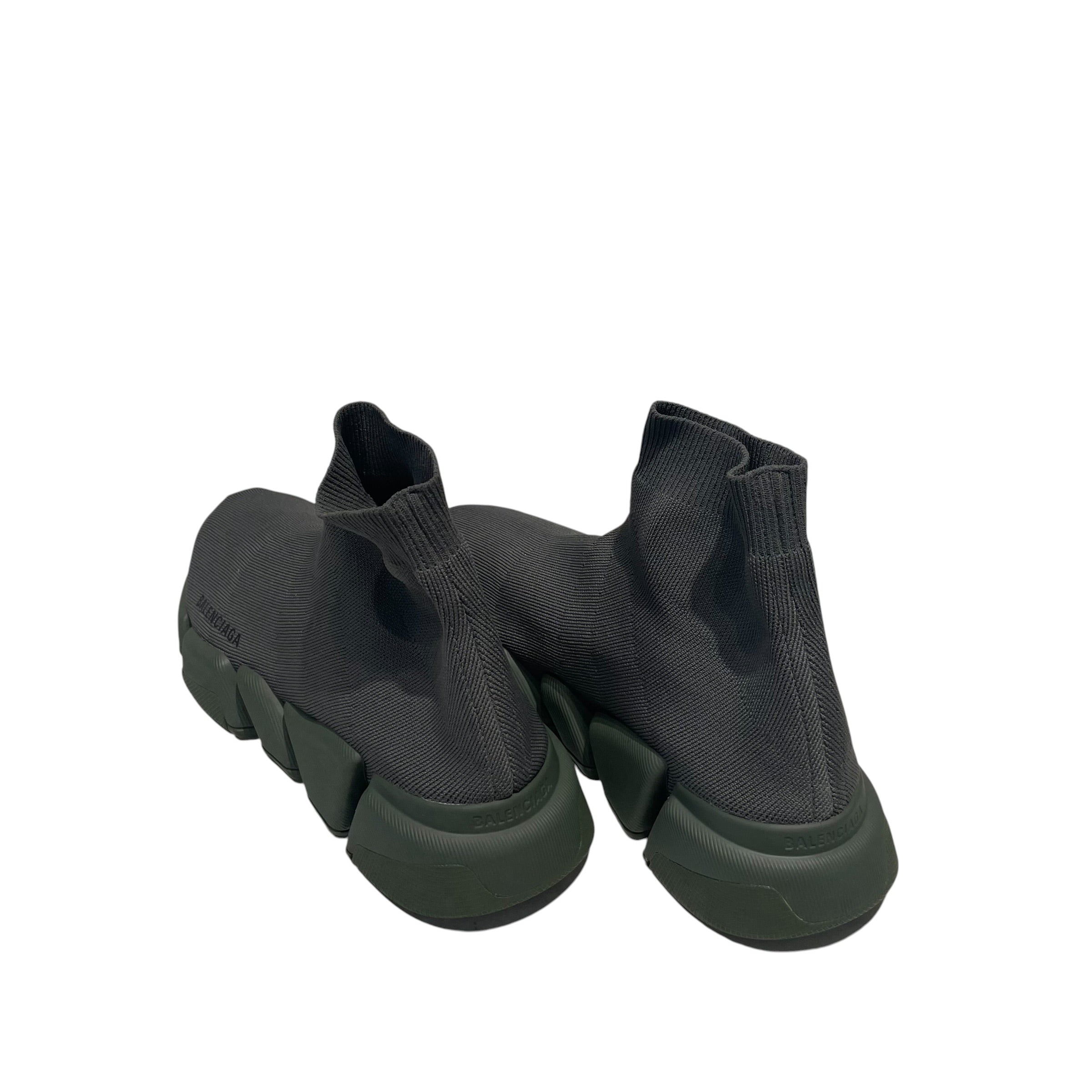 BALENCIAGA/Hi-Sneakers/US 9/Nylon/GRN/Speed 2.0 view 2