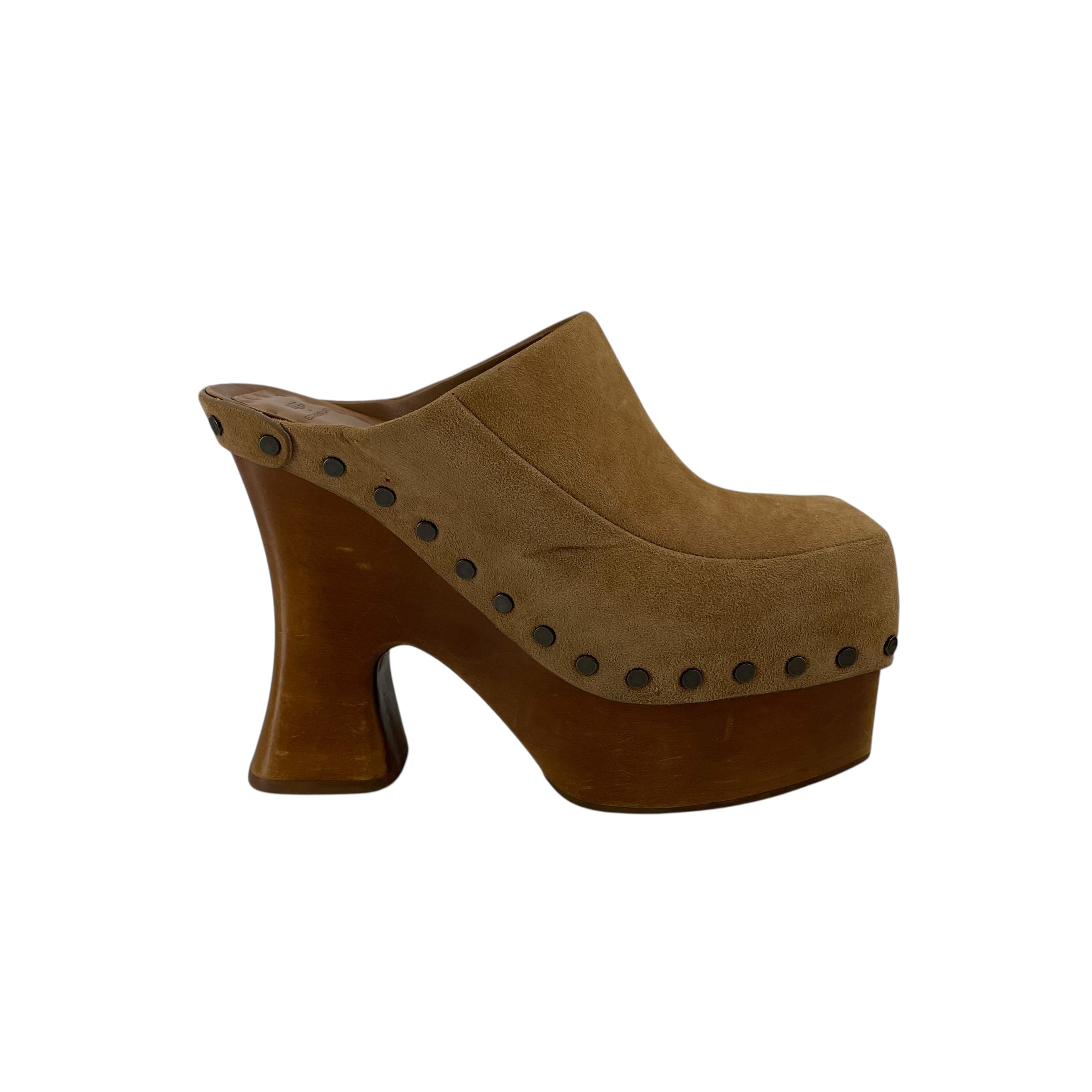 ECKHAUS LATTA/UGG australia/Heels/US 8/Suede/CML/CLOG view 3