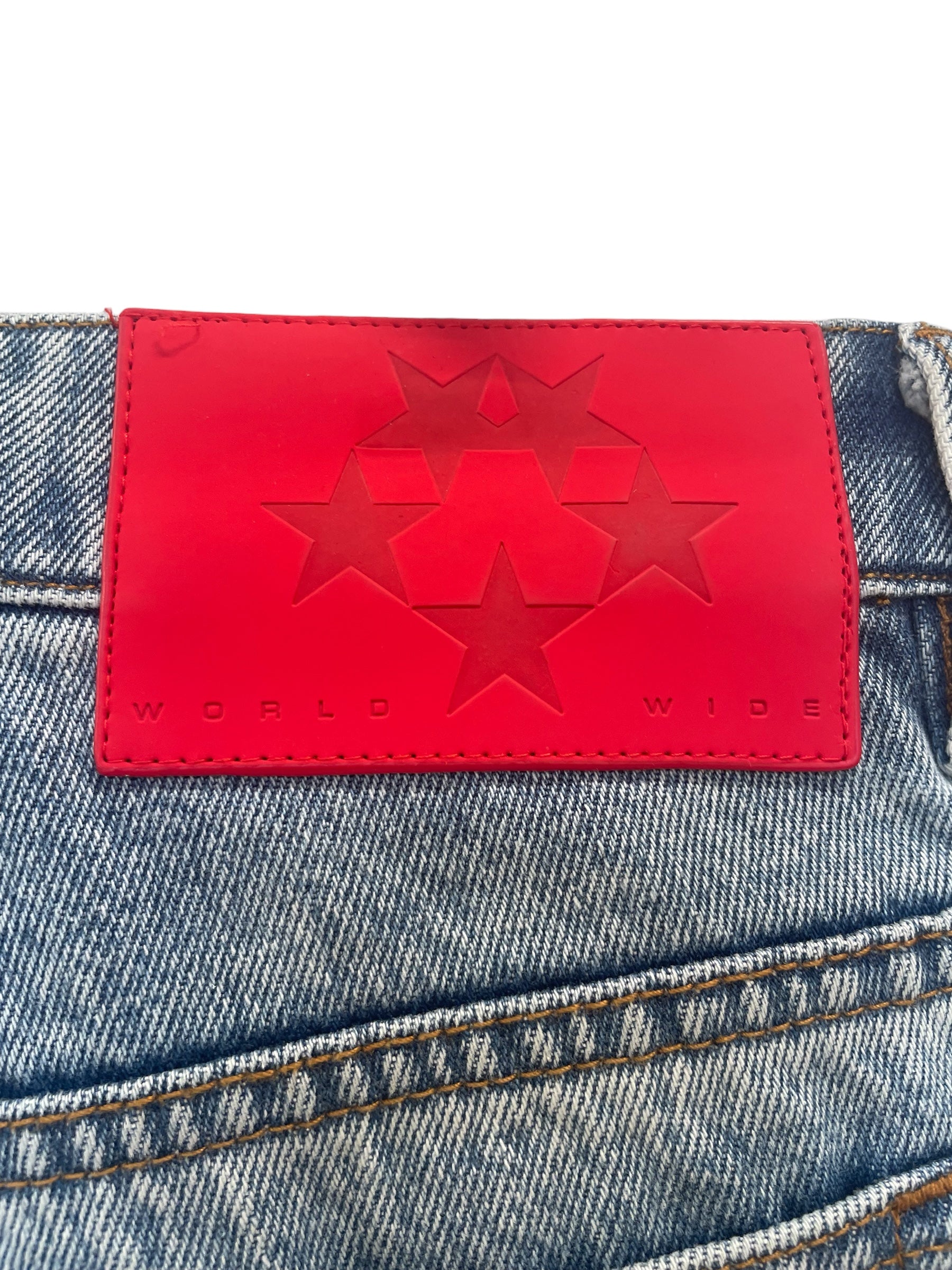 Sp5der/Pants/30/Denim/BLU/Light wash beluga jeans view 4