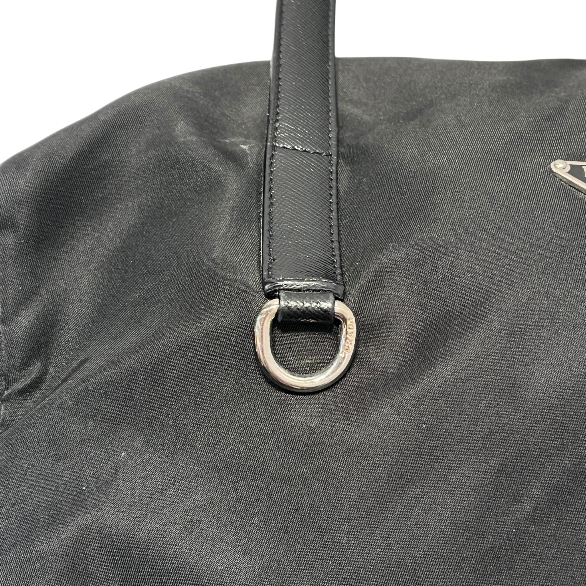 PRADA/Boston Bag/Nylon/BLK/TESSUTO BOSTON MINI view 6