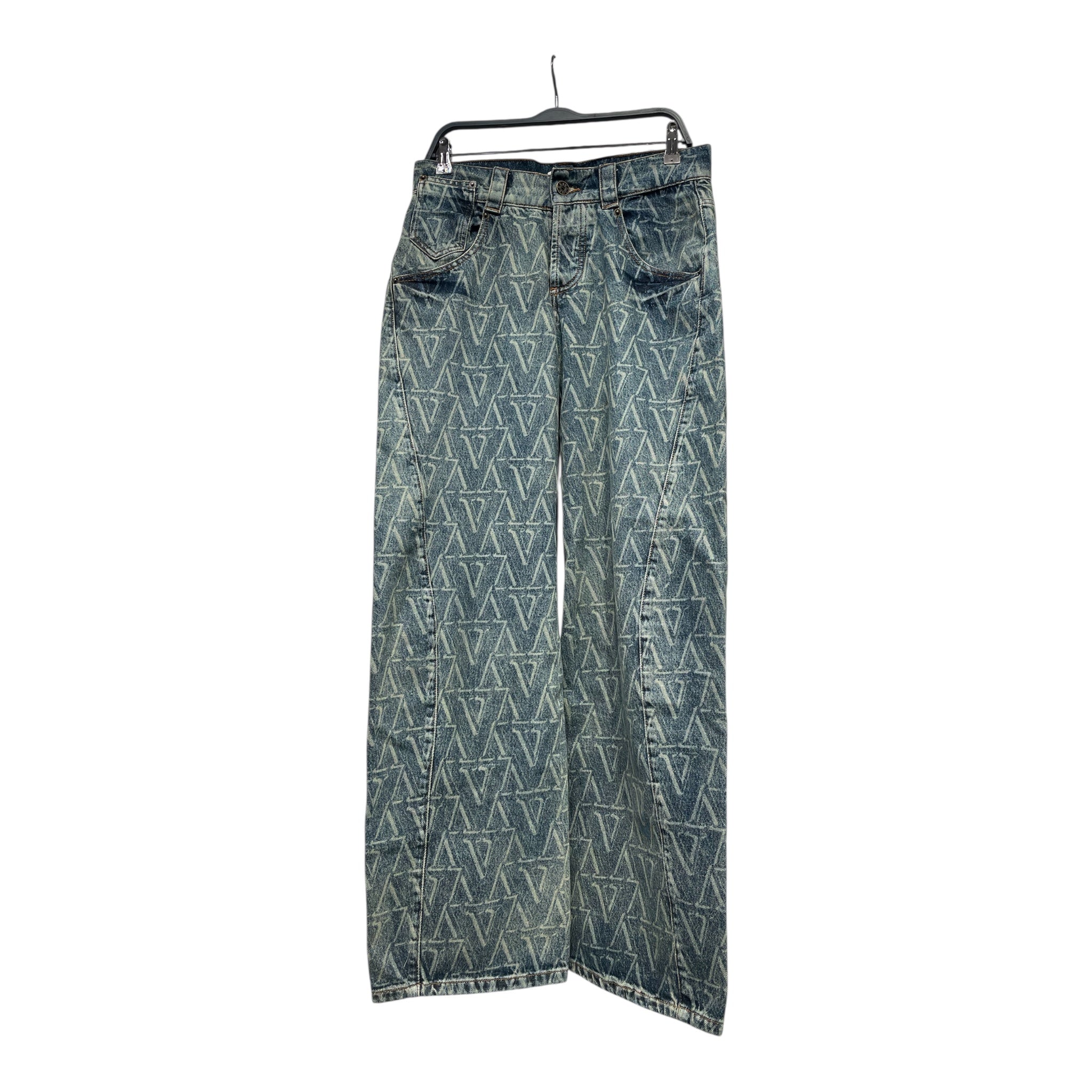 Vaquera/Bottoms/3/All Over Print/Denim/IDG/MONOGRAM PRINT JEANS view 1