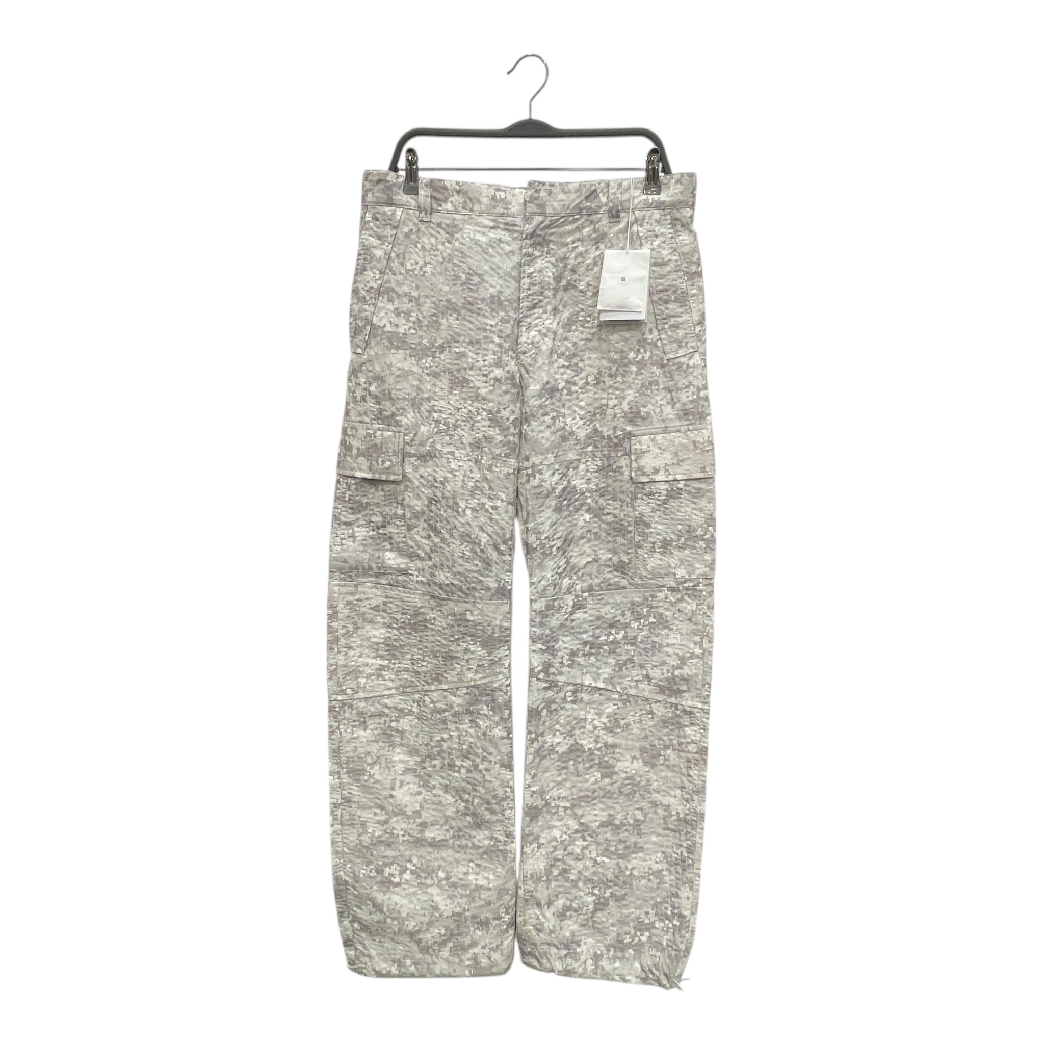 GIVENCHY/Cargo Pants/50/Cotton/GRY/Camouflage/CARGO BERMUDA PANTS view 1