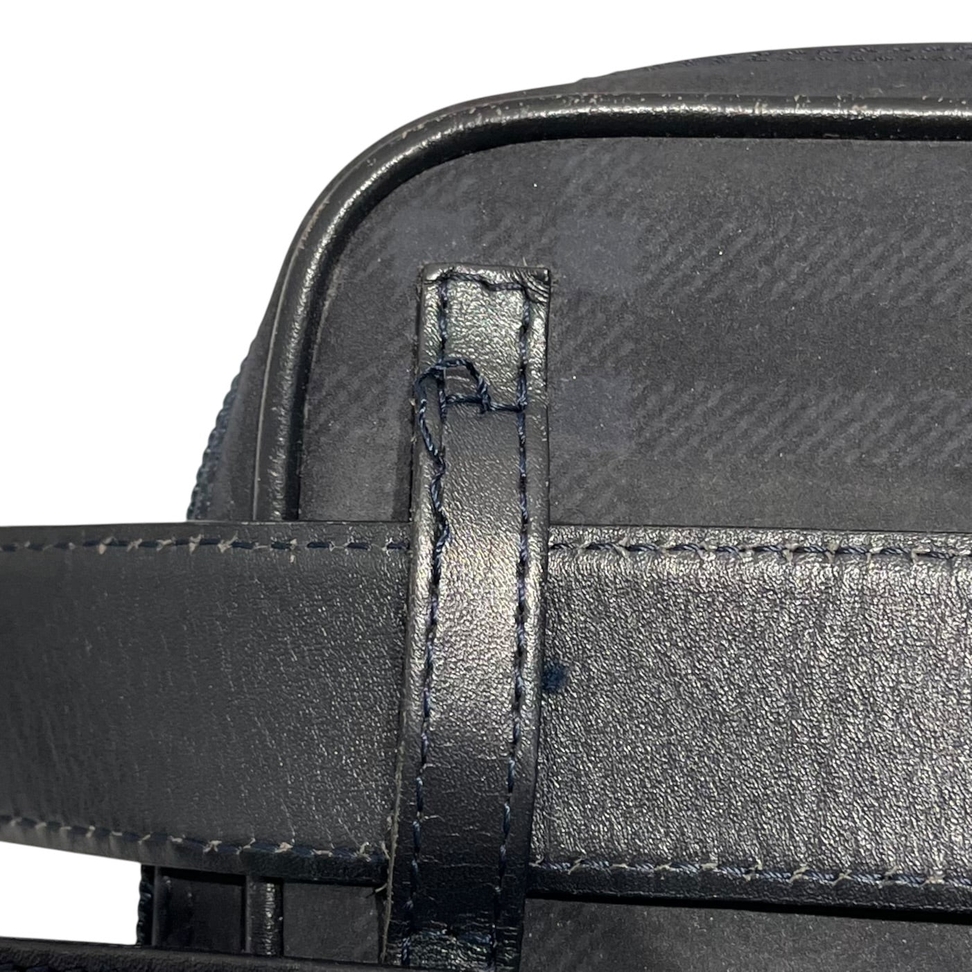 BURBERRY/Cross Body Bag/Tartan/NVY/crossbody mini view 6