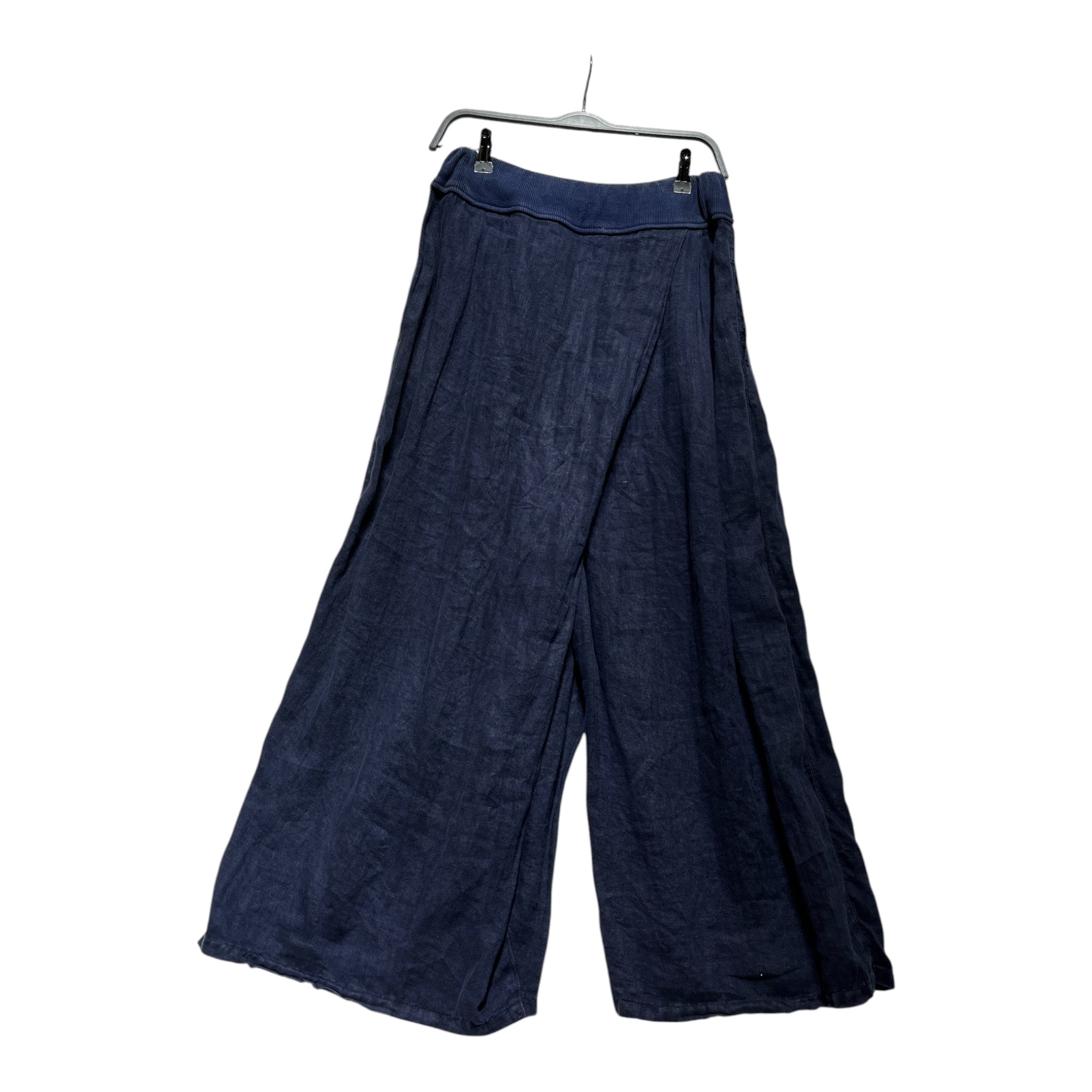 KAPITAL/Wide Leg Pants/S/Cotton/BLU/DRAWSTRING/PLEATED view 2