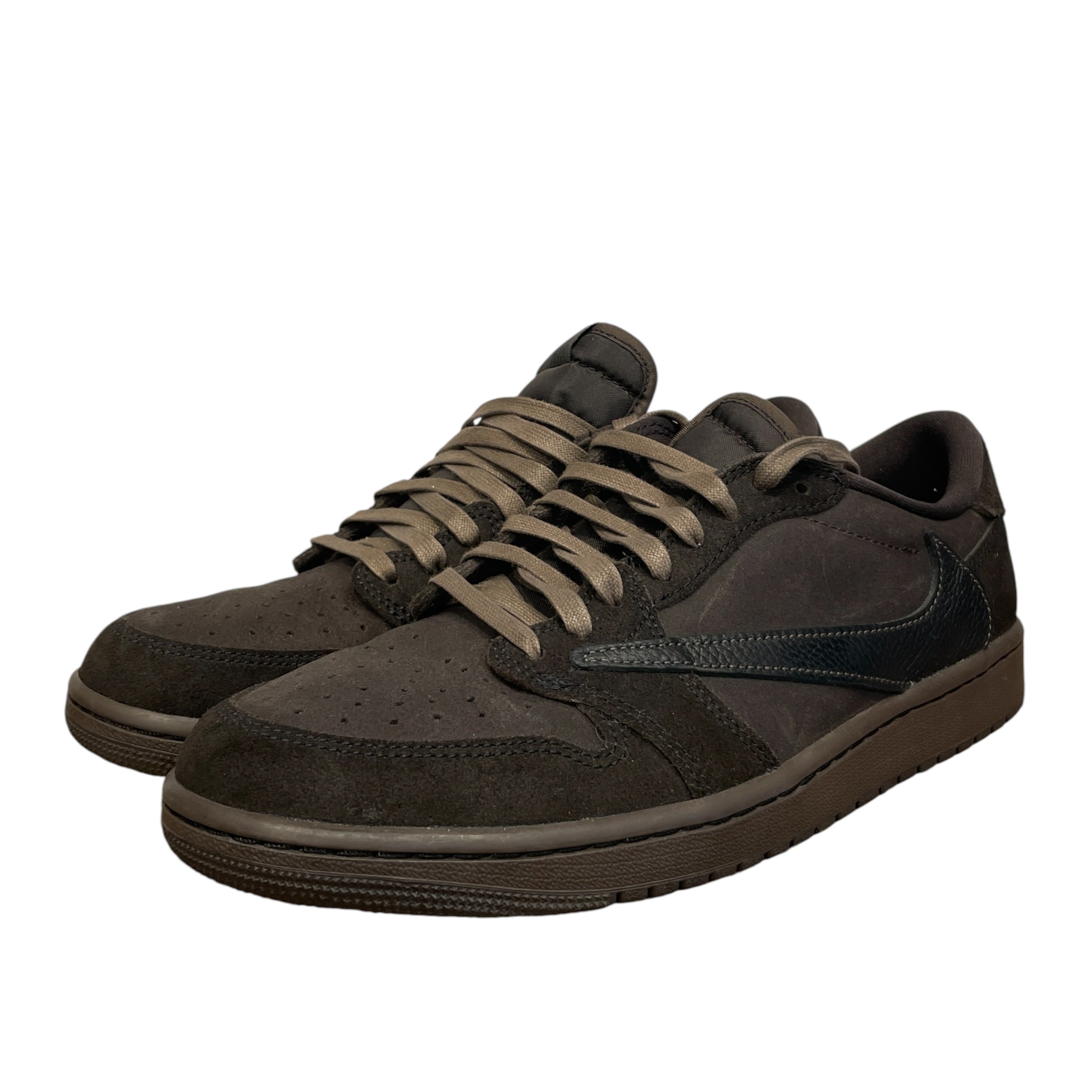 NIKE/Low-Sneakers/US 9.5/BRW/Travis scott x nike air jordan view 3