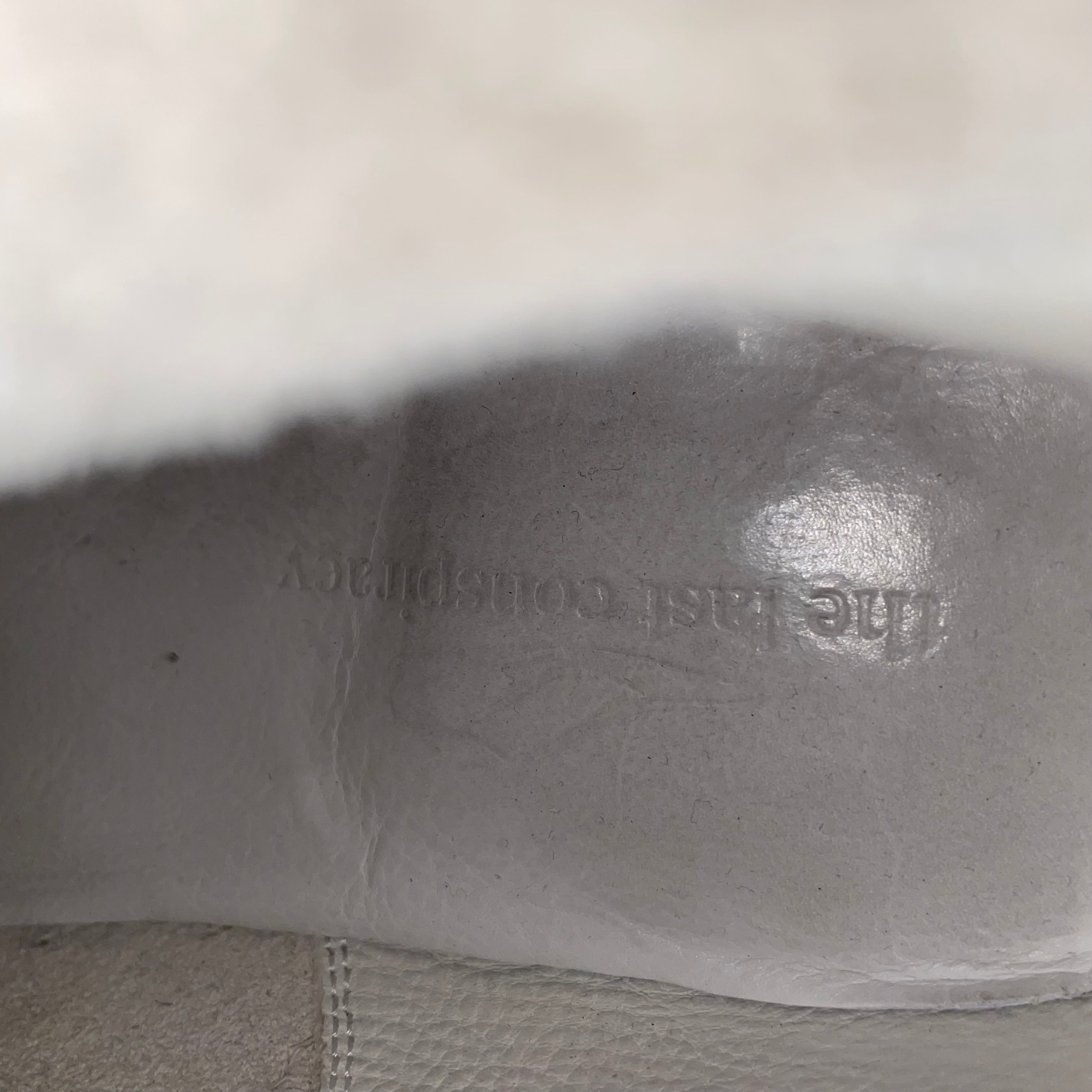 THE LAST CONSPIRACY/Booties/US 9/Leather/WHT/ZIPPER/GOODYEAR SOLE view 4