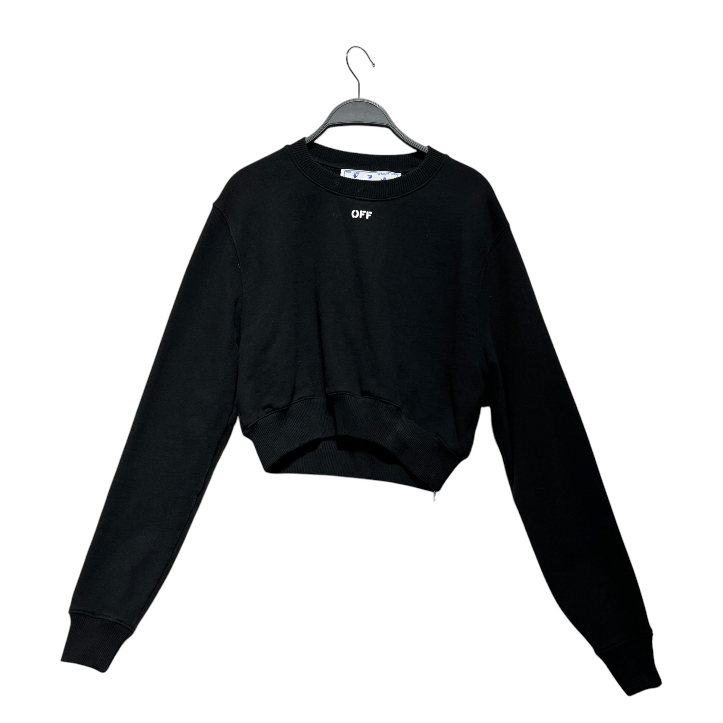 OFF-WHITE/Sweatshirt/L/Cotton/BLK/ view 1