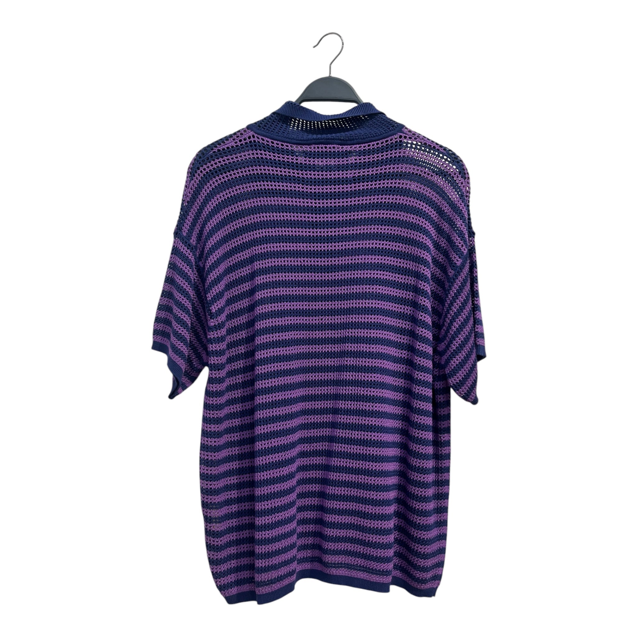 BODE/Polo Shirt/L/Cotton/PPL/Stripe/KNITTED MESH view 2