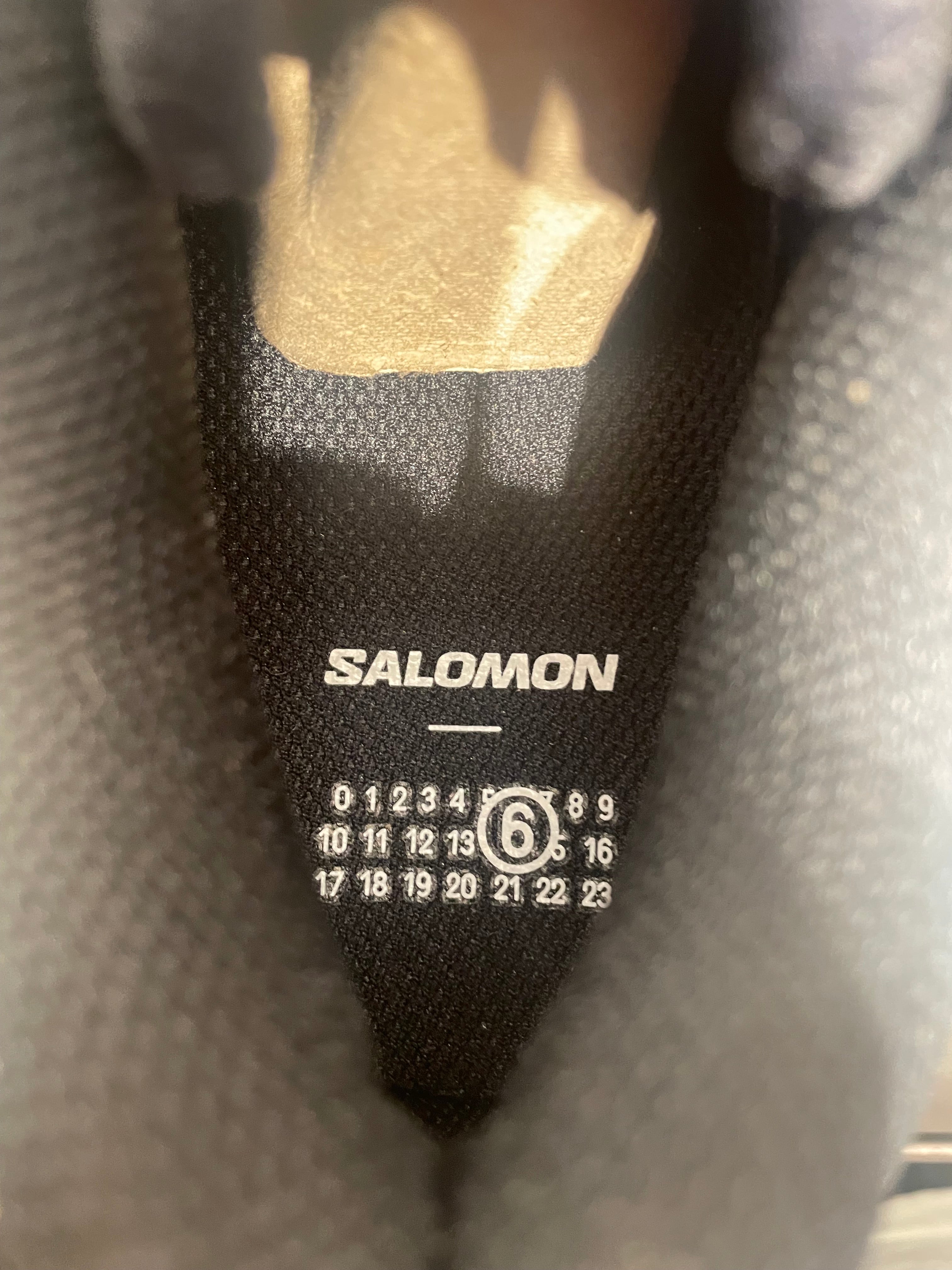 MM6/salomon/Hi-Sneakers/US 7.5/BLK/MM6 SALOMON CHERRY RED view 3