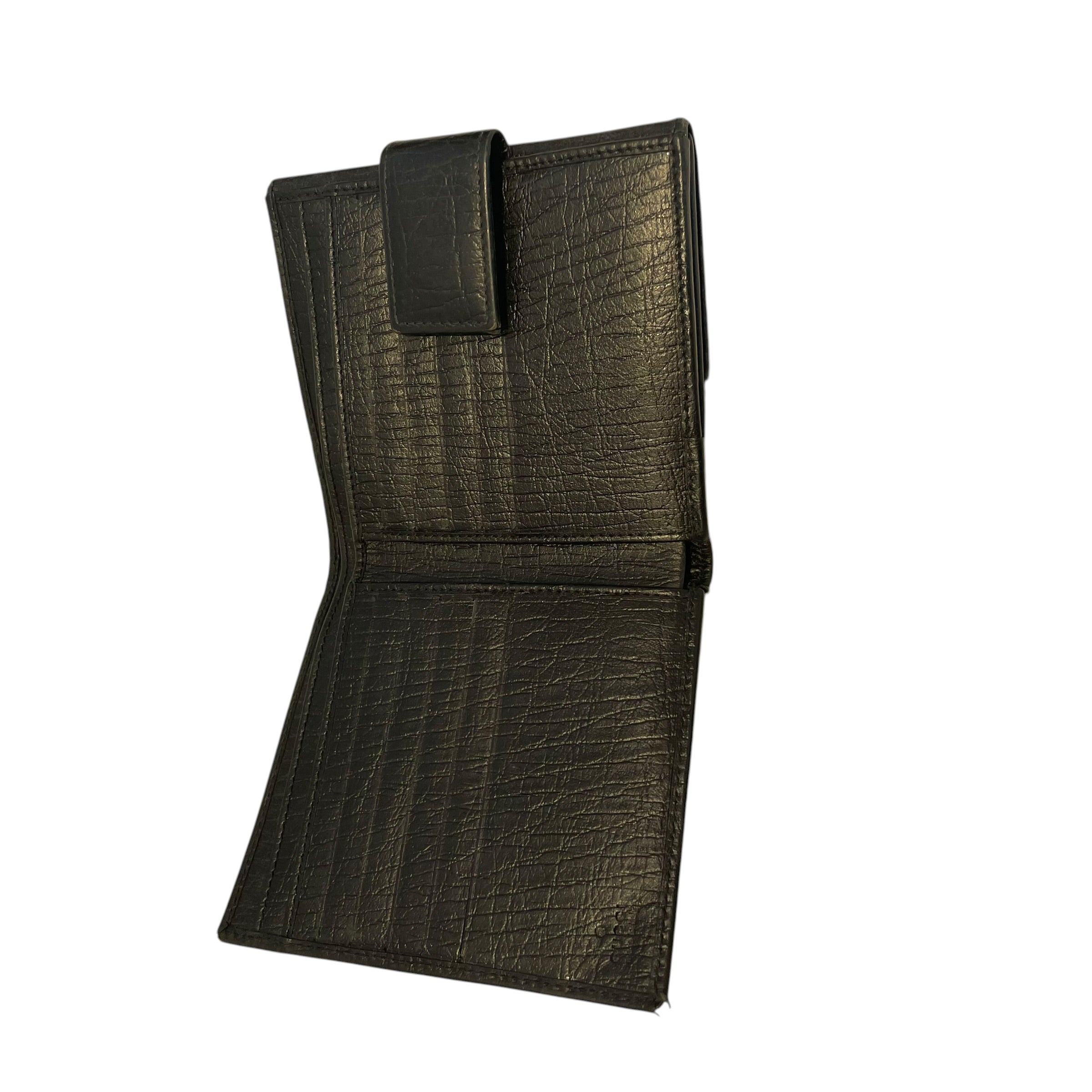 GUCCI/Wallet/BLK/Bamboo accent view 3