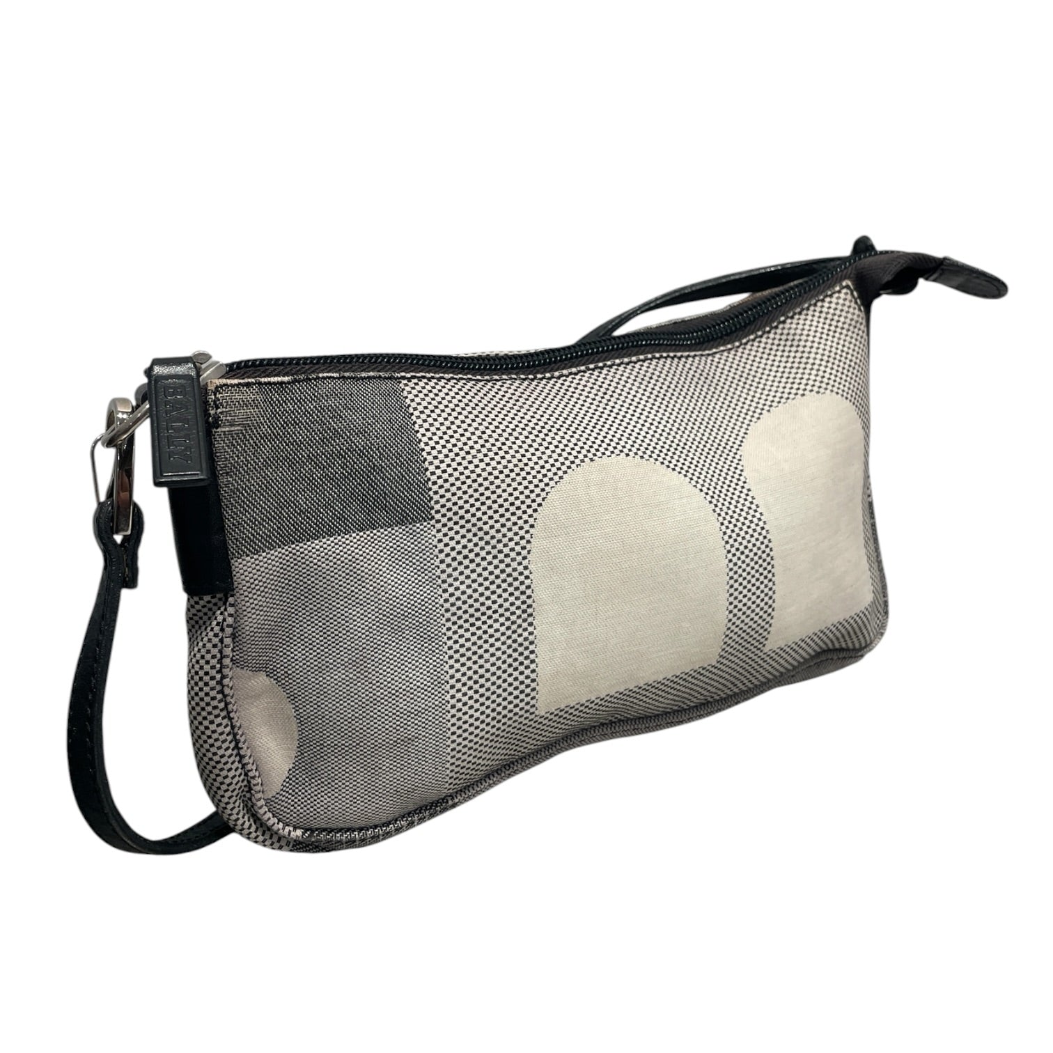 BALLY/Pouch/Monogram/Cotton/GRY/"B" Monogram Pouch view 3