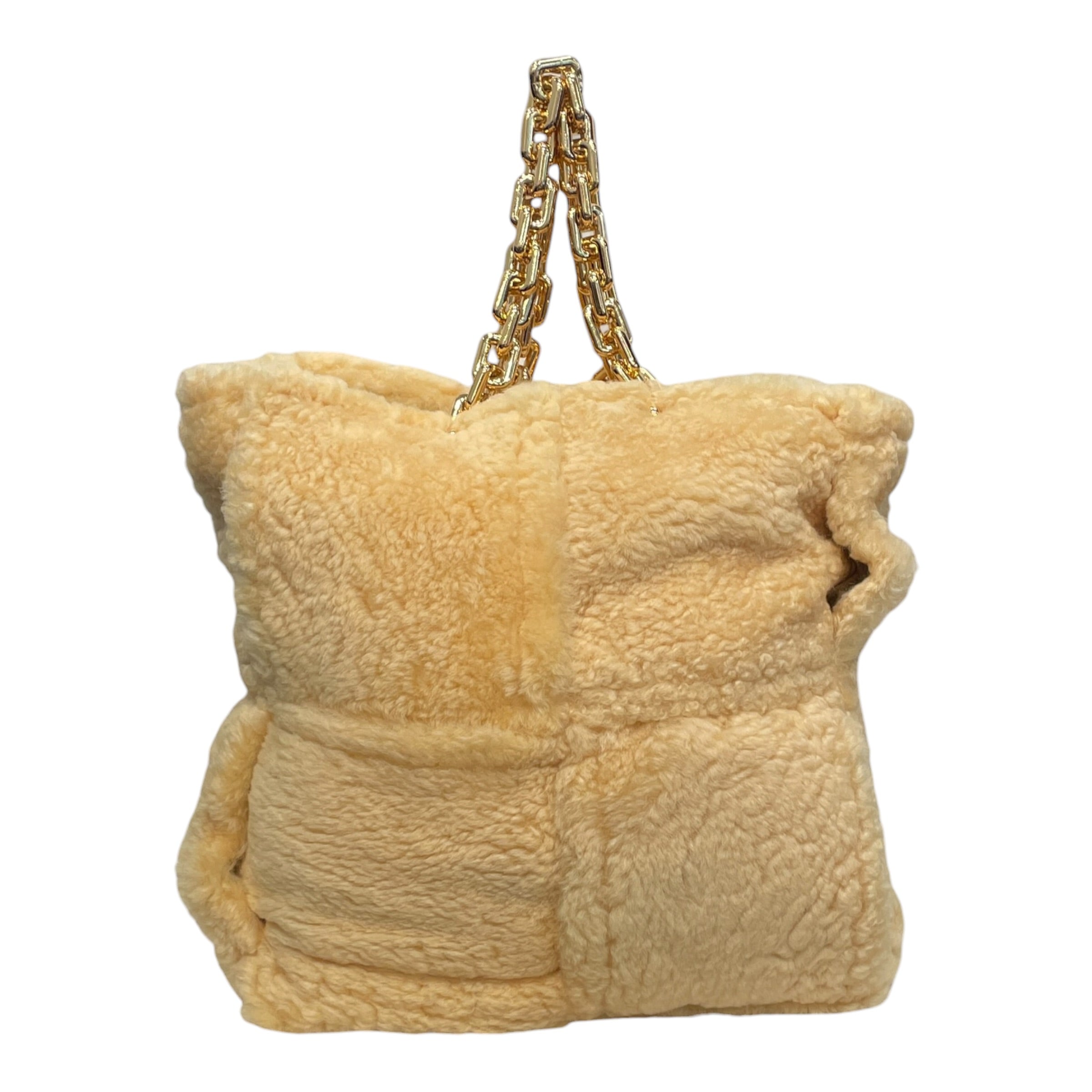 BOTTEGA VENETA/Tote Bag/Sheepskin/CML/GOLD CHAIN view 2