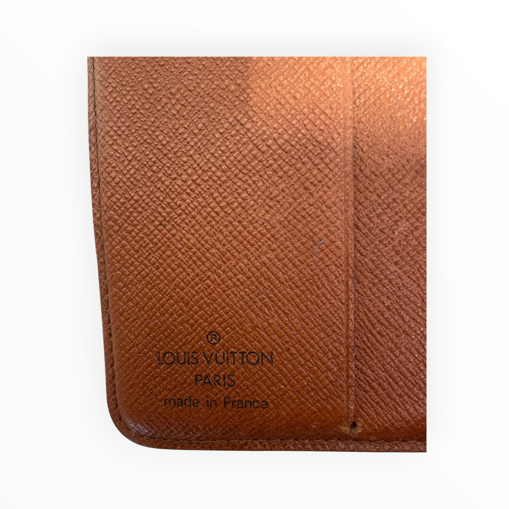 LOUIS VUITTON/Bifold Wallet/Monogram/Leather/BRW/M's/bifold with coin pocket view 5