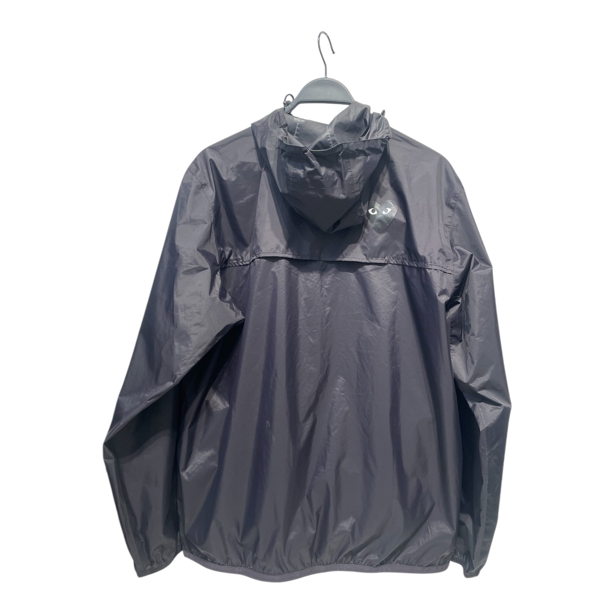 CDG/K-WAY/Windbreaker/XL/Nylon/BLK/ view 2