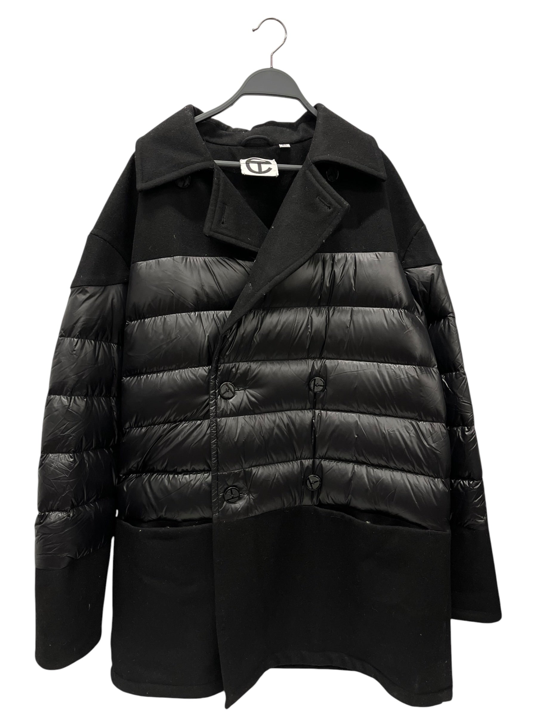 Telfar/Duffle Coat/L/Cotton/BLK/PUFFER COMBO DUFFLE COAT view 1