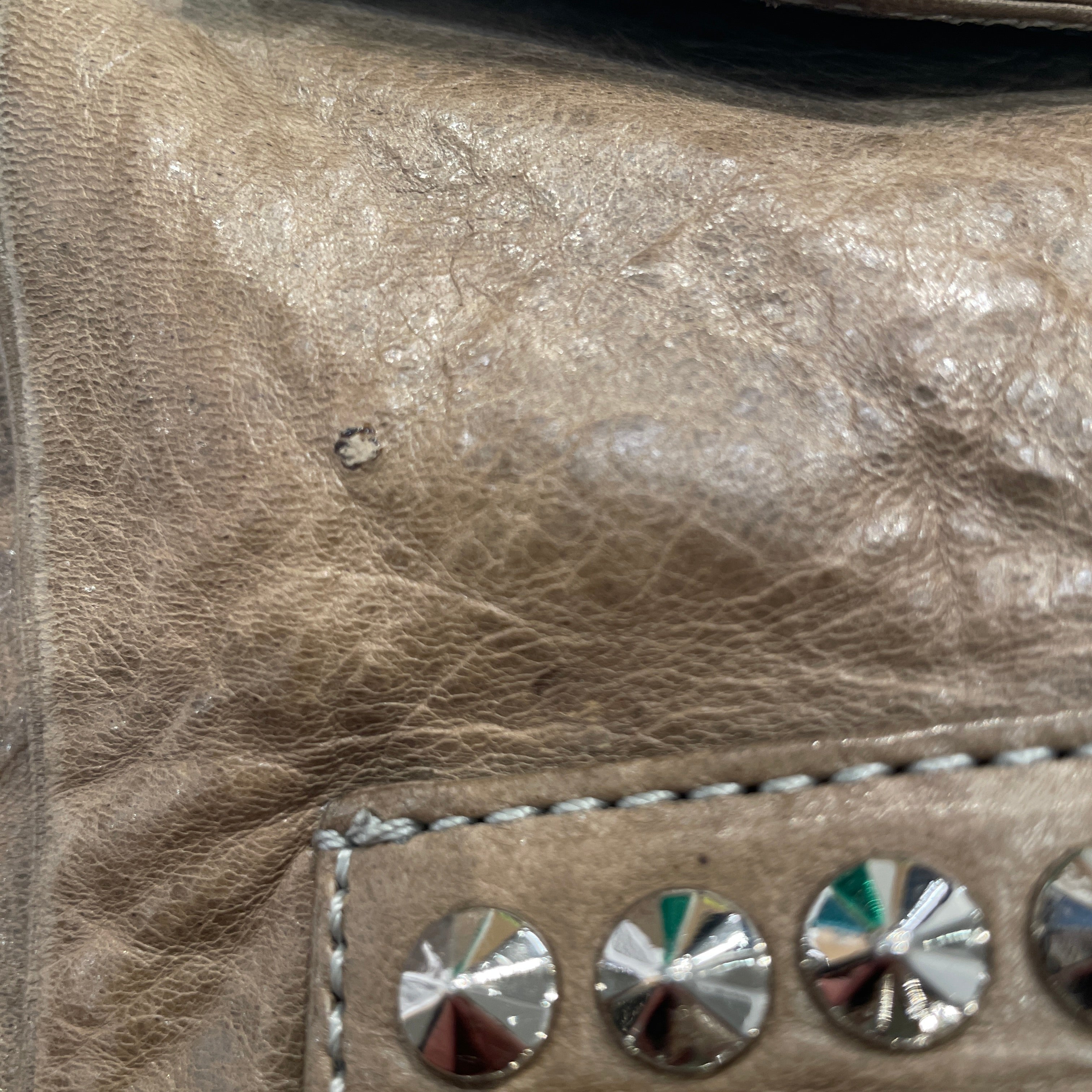 REBECCA MINKOFF/Cross Body Bag/Leather/CML/SPIKES view 7