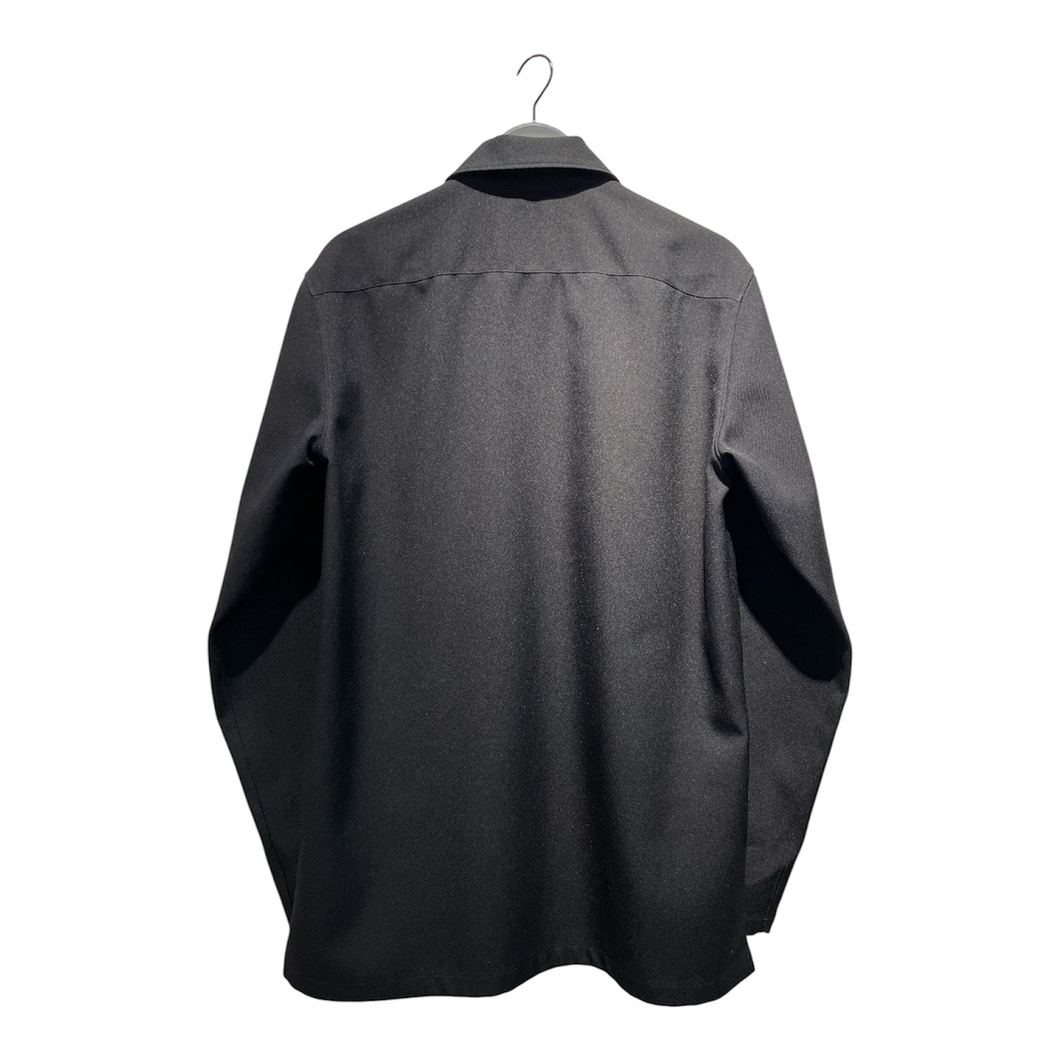 JIL SANDER/LS Shirt/46/Polyester/BLK/ view 2